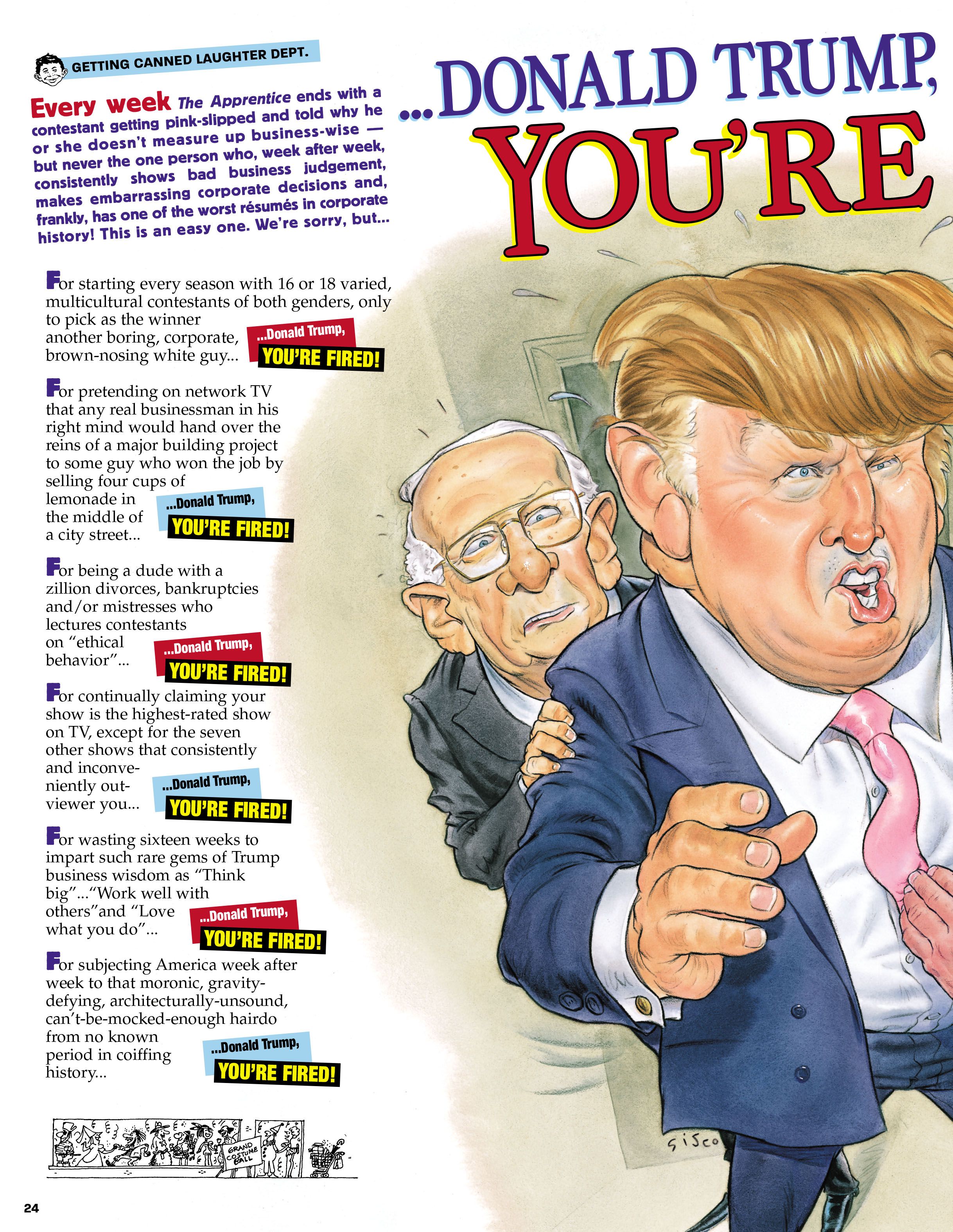 Read online MAD About Trump: A Brilliant Look at Our Brainless President comic -  Issue # TPB - 26
