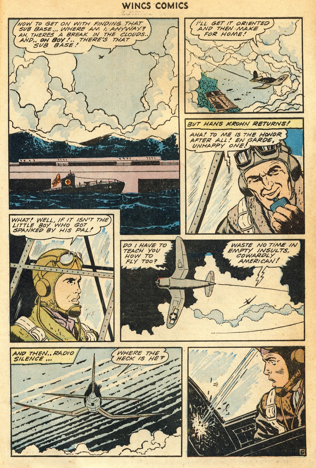 Read online Wings Comics comic -  Issue #44 - 49