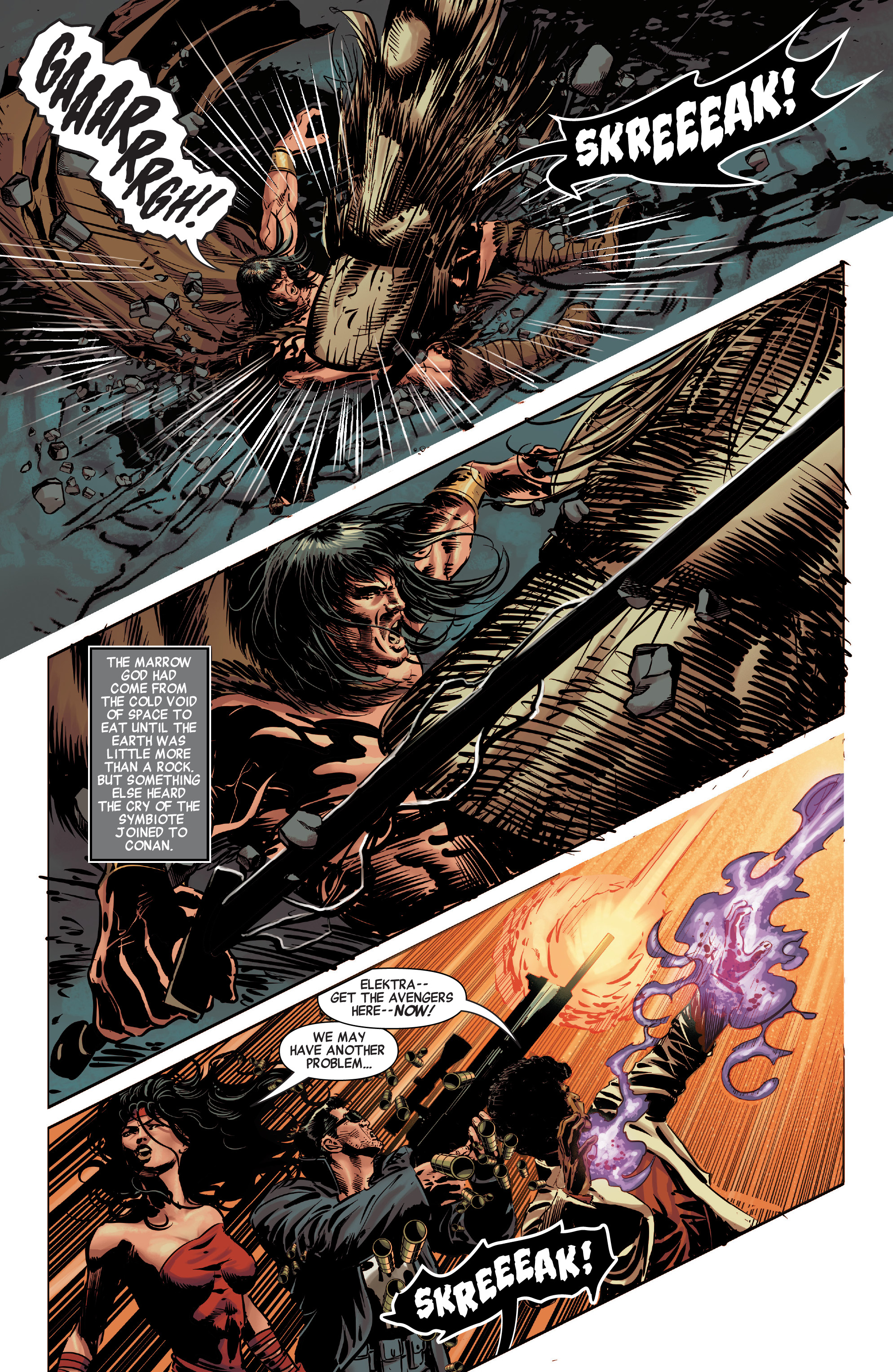 Read online Savage Avengers comic -  Issue #4 - 17