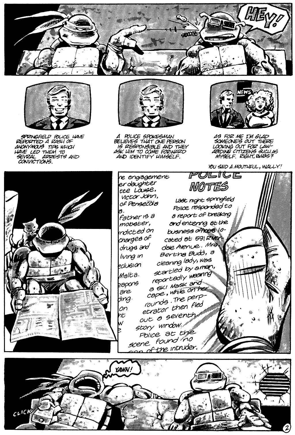 Read online Tales of the Teenage Mutant Ninja Turtles comic -  Issue #2 - 5