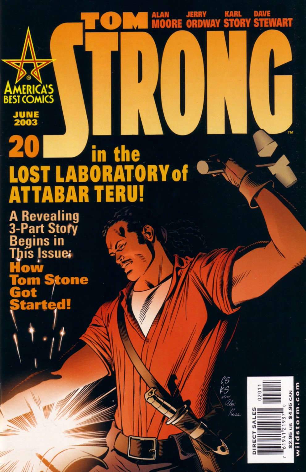 Read online Tom Strong comic -  Issue #20 - 2