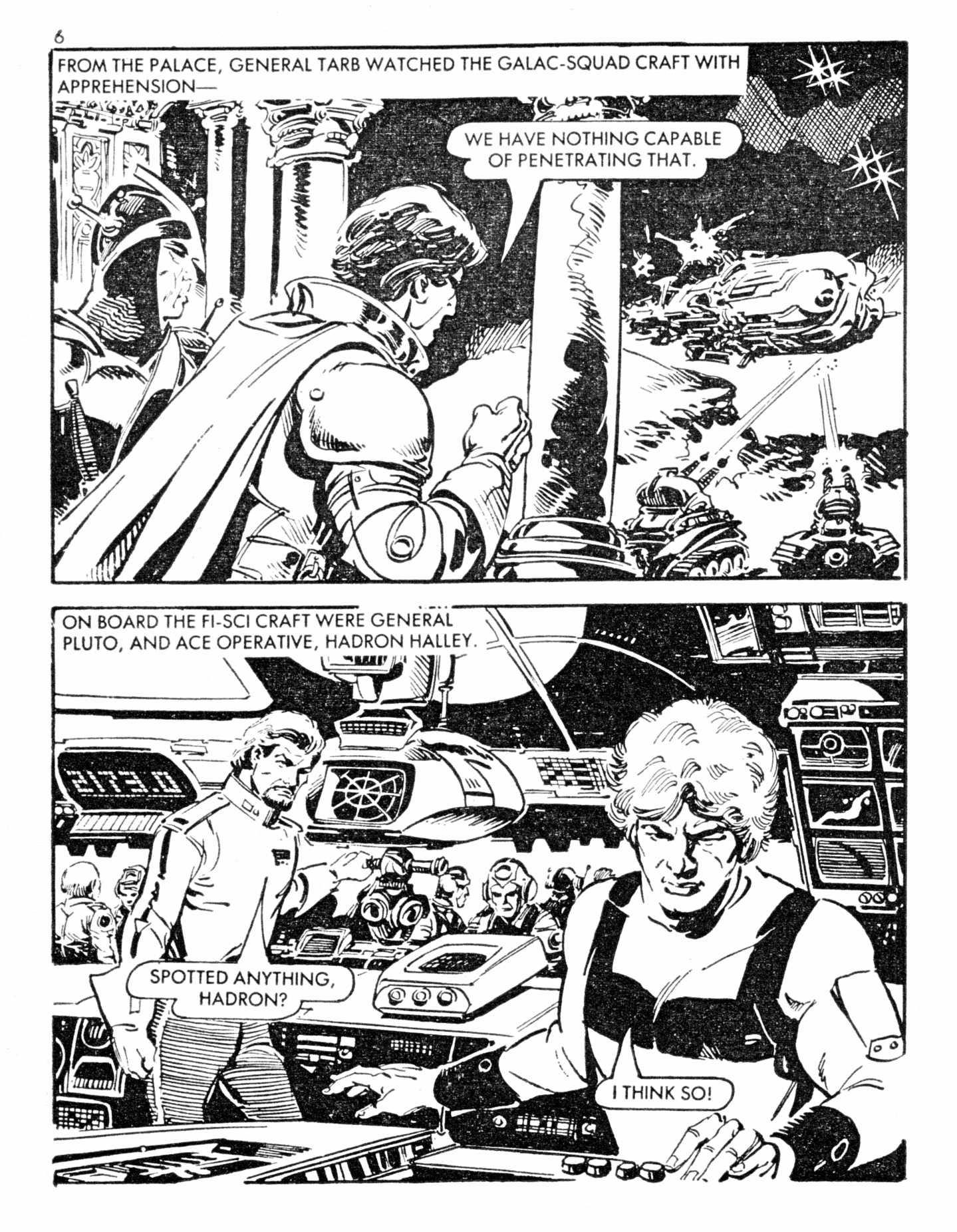 Read online Starblazer comic -  Issue #146 - 6
