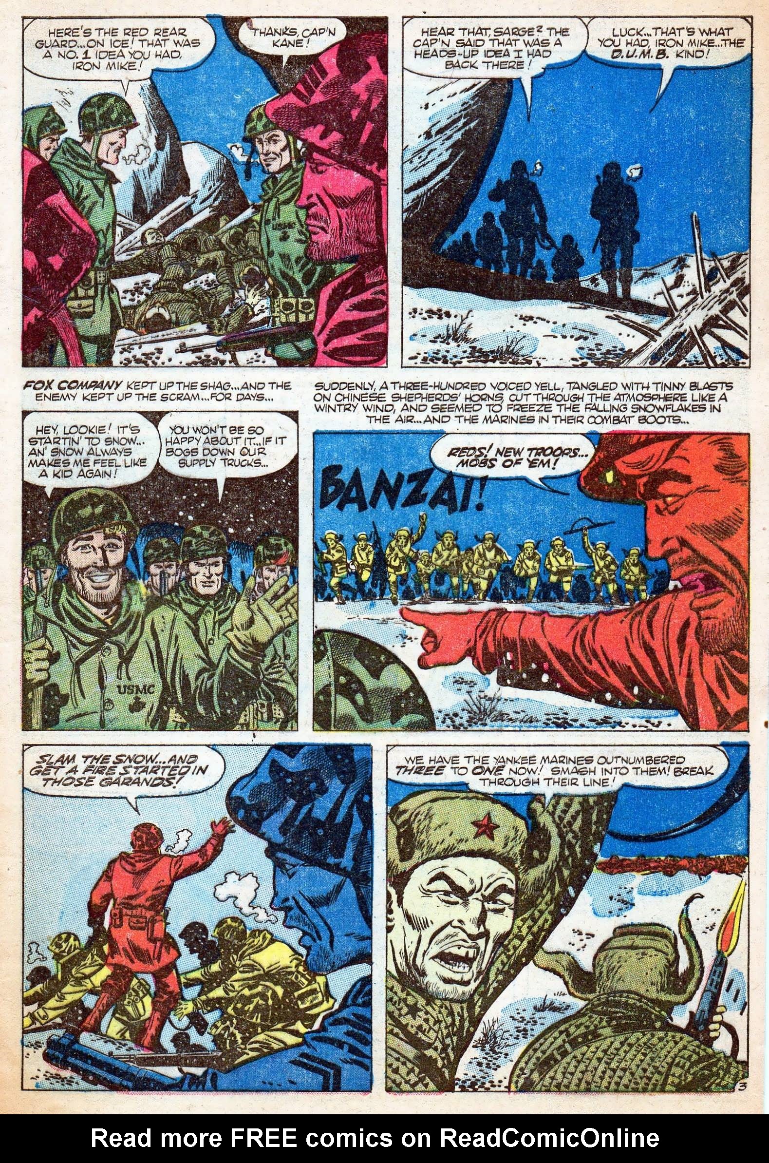 Read online Marines in Battle comic -  Issue #18 - 5