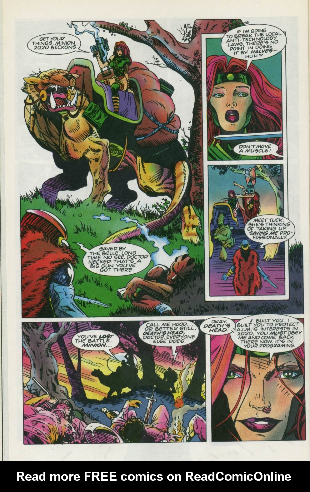 Read online Death's Head II (vol. 1) comic -  Issue #3 - 17