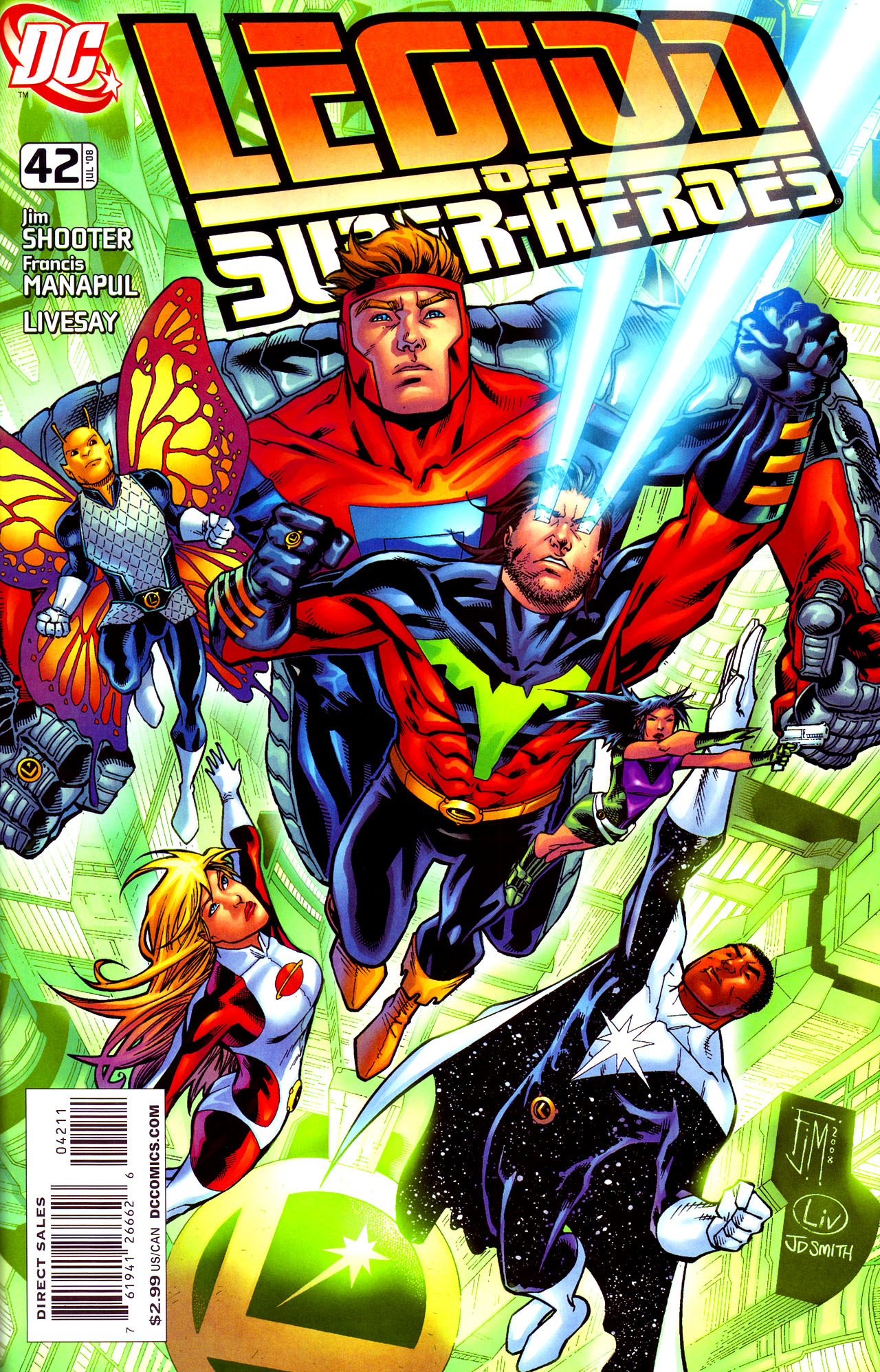 Read online Legion of Super-Heroes (2005) comic -  Issue #42 - 1
