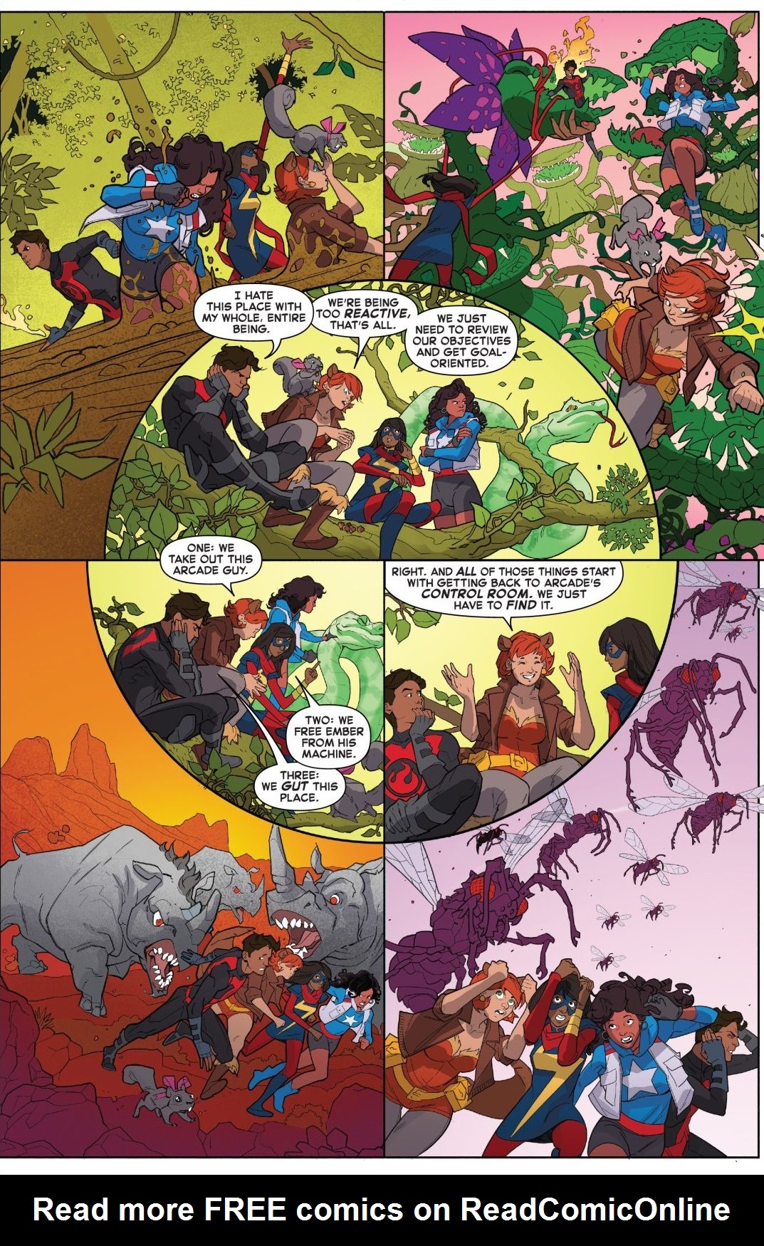 Read online Marvel Rising: Omega comic -  Issue # Full - 6