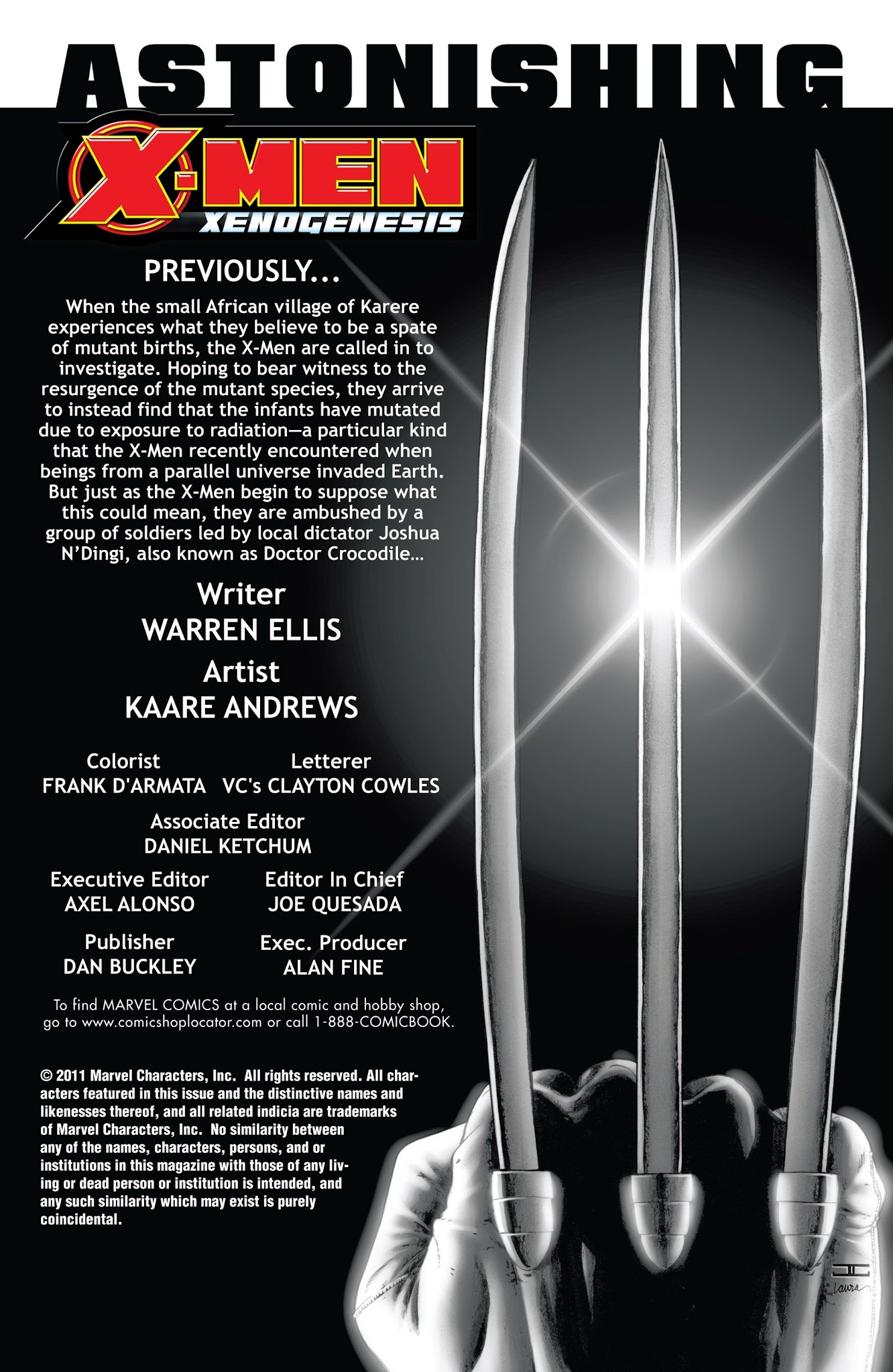 Read online Astonishing X-Men: Xenogenesis comic -  Issue #3 - 2