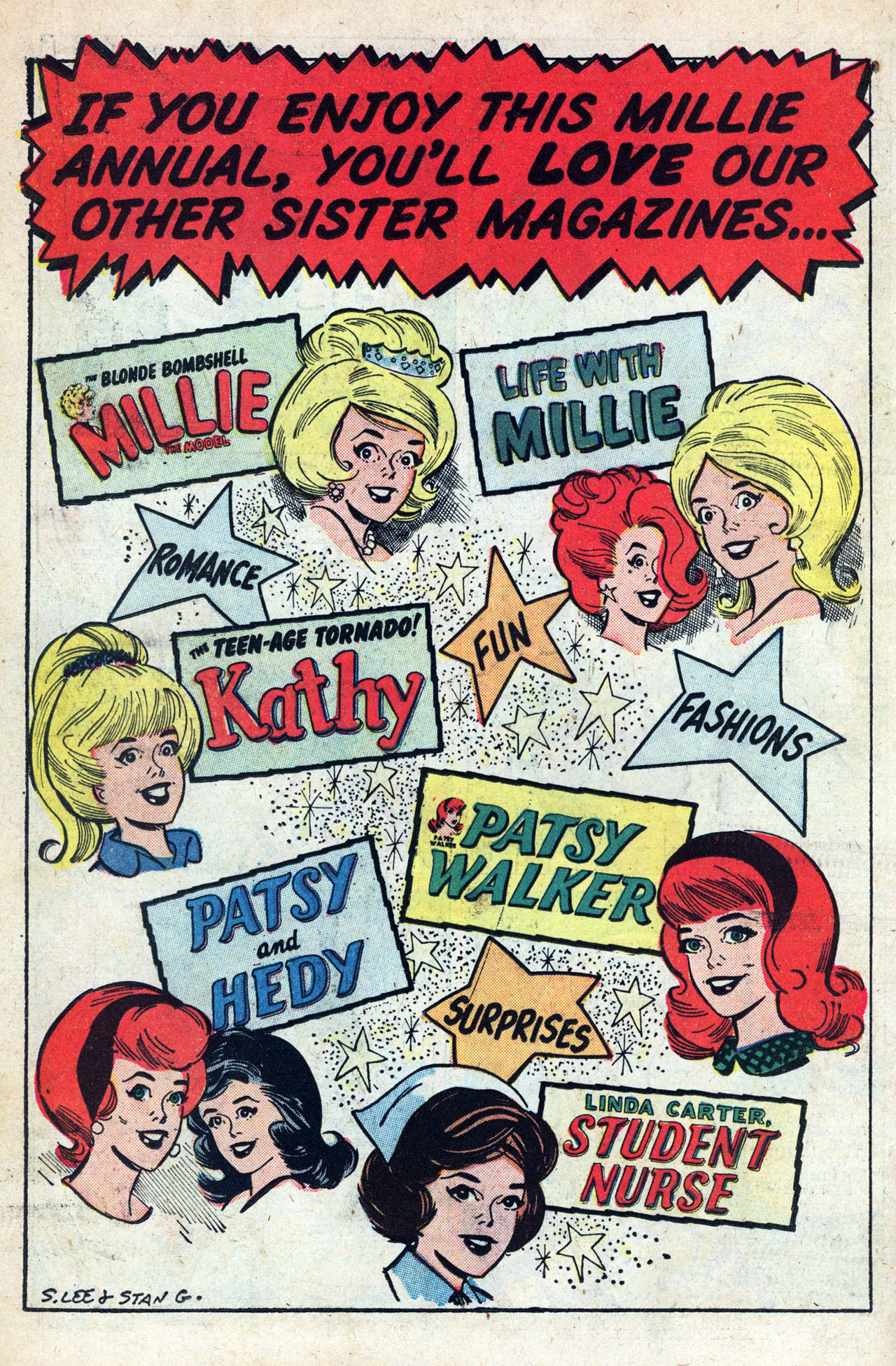 Read online Millie the Model comic -  Issue # Annual 1 - 74