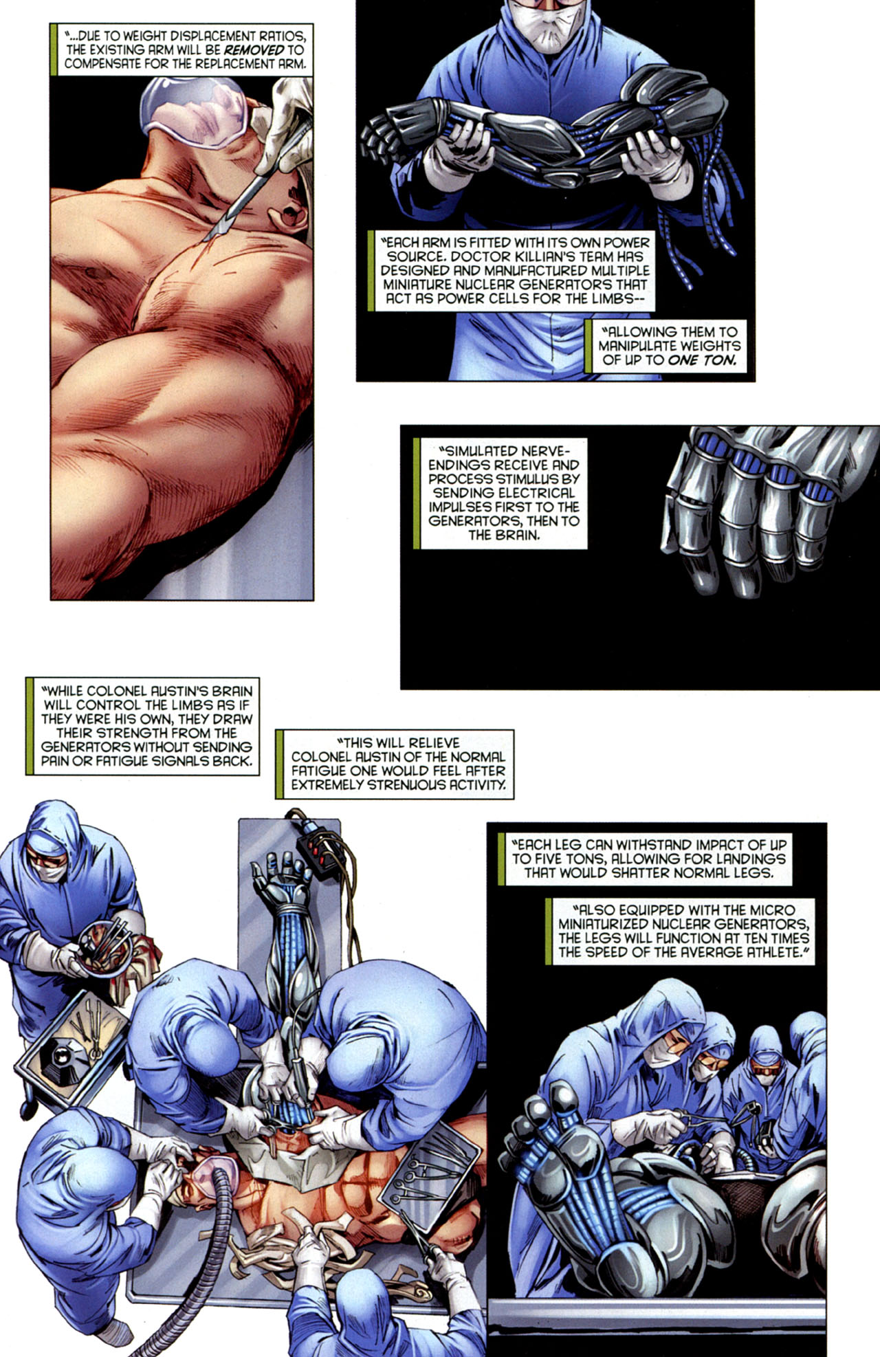 Read online Bionic Man comic -  Issue #4 - 11