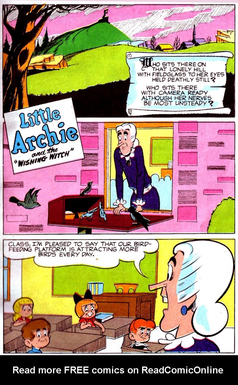Read online Little Archie Comics Digest Magazine comic -  Issue #10 - 35