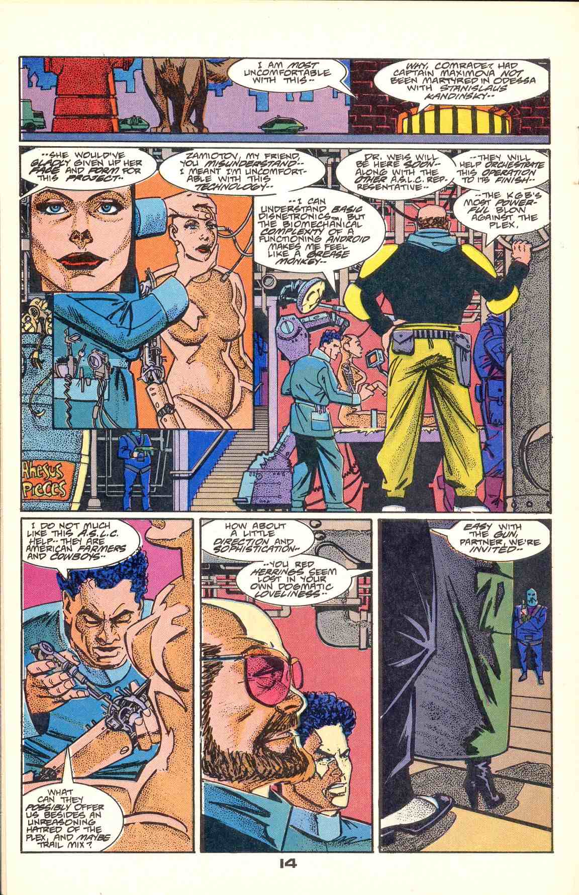 Read online Howard Chaykin's American Flagg comic -  Issue #9 - 18