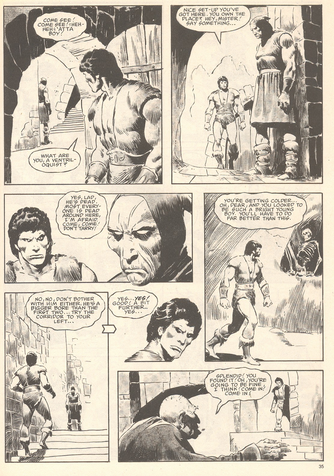 Read online The Savage Sword Of Conan comic -  Issue #79 - 35