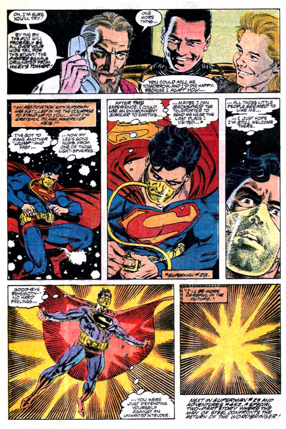 Read online Adventures of Superman (1987) comic -  Issue #451 - 23