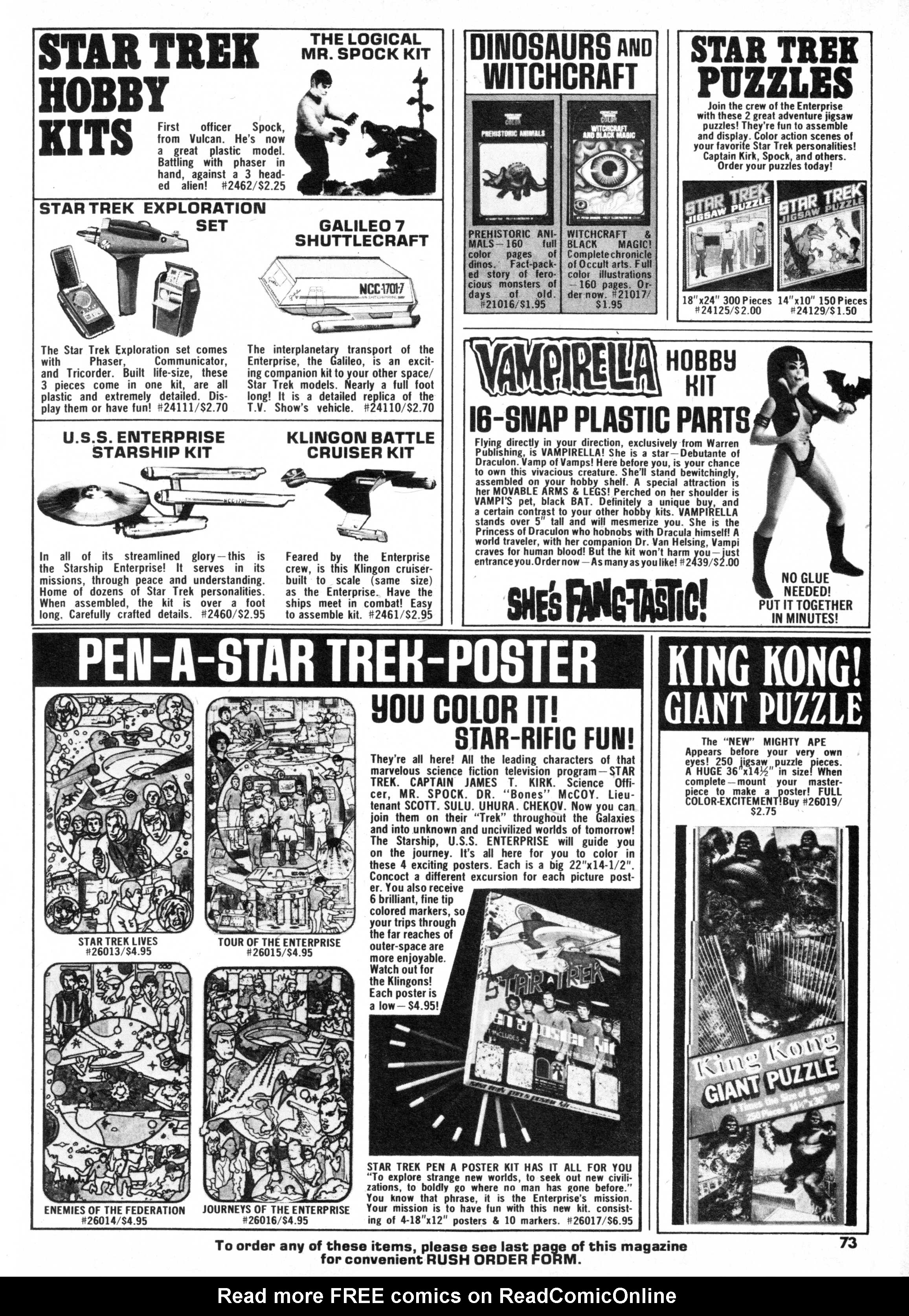 Read online Vampirella (1969) comic -  Issue #61 - 73