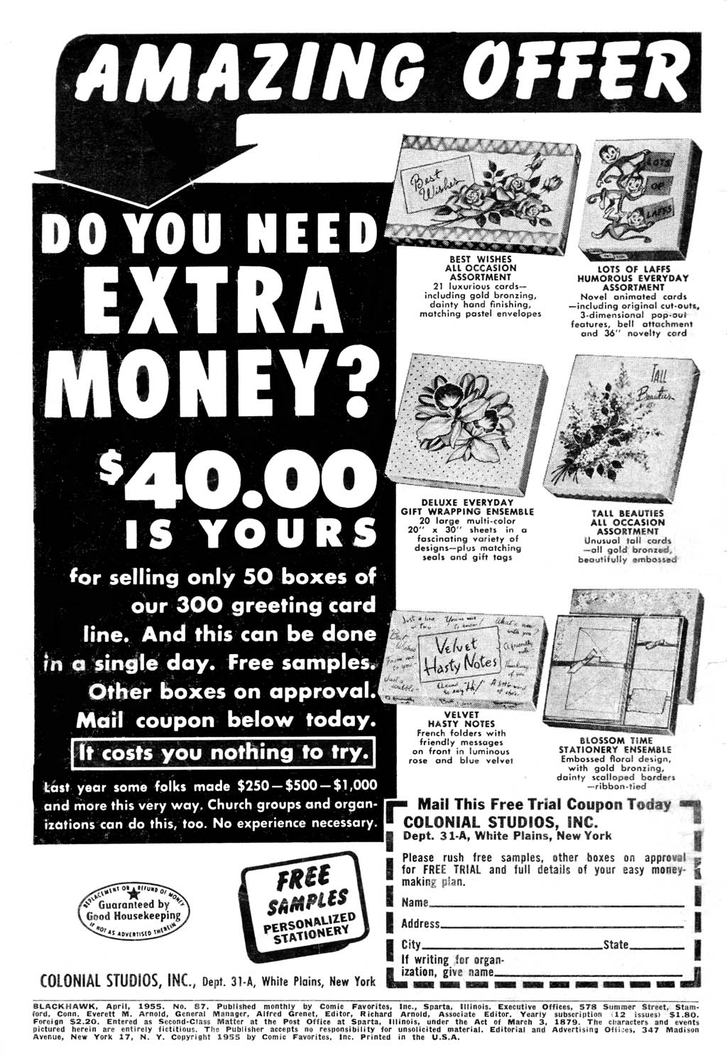 Read online Blackhawk (1957) comic -  Issue #87 - 2