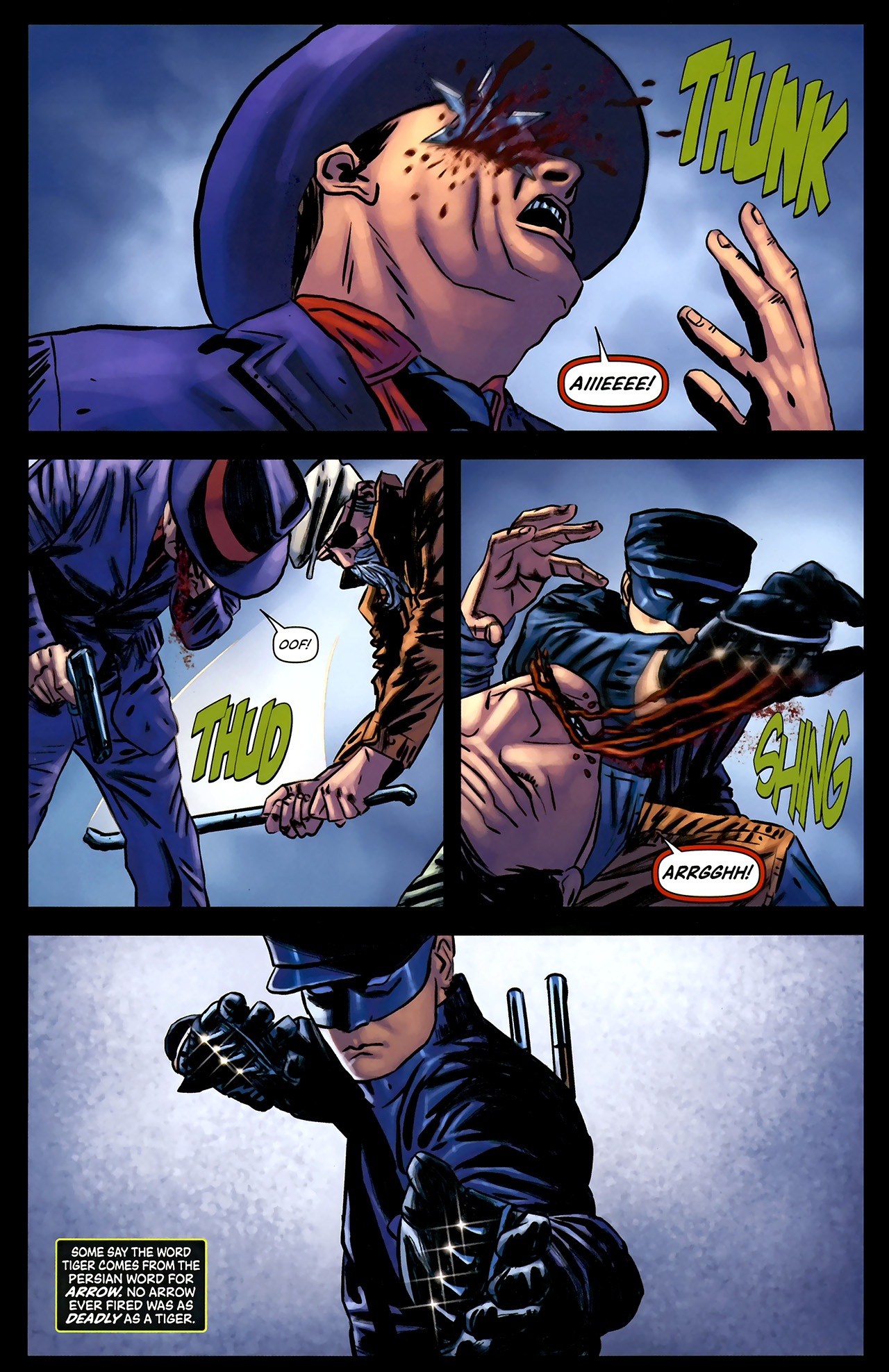 Read online Kato Origins comic -  Issue #4 - 12