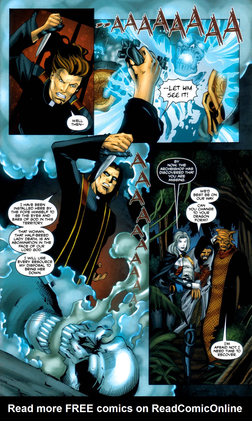 Read online Brian Pulido's Medieval Lady Death comic -  Issue #1 - 25