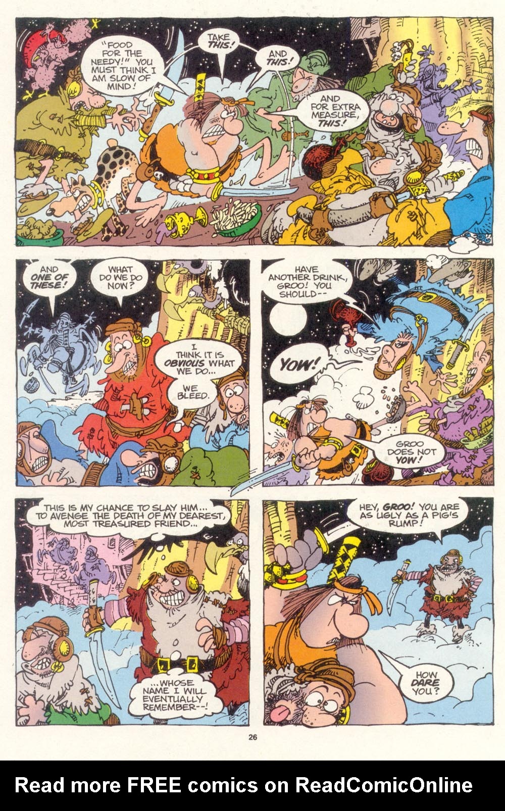 Read online Sergio Aragonés Groo the Wanderer comic -  Issue #114 - 28