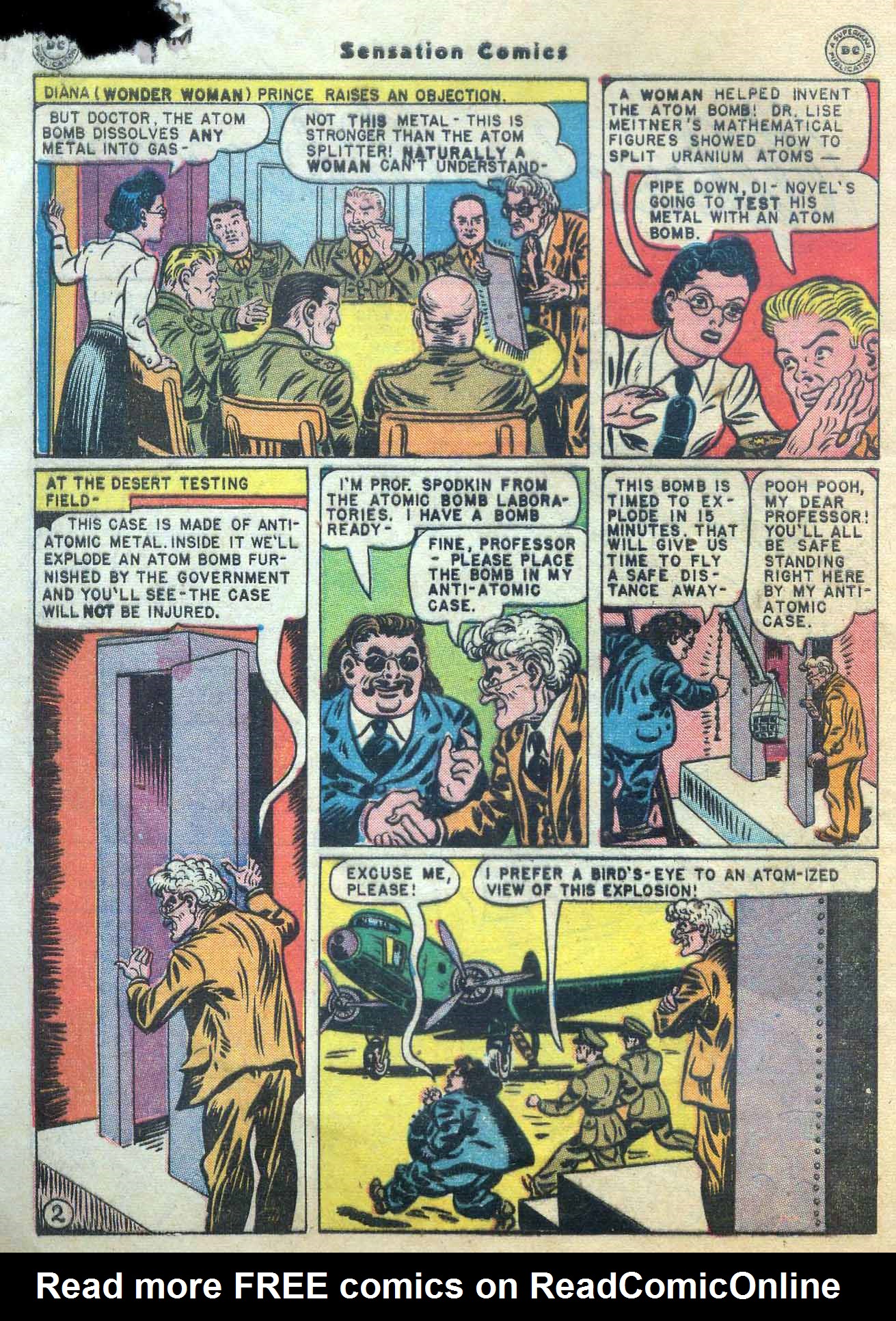 Read online Sensation (Mystery) Comics comic -  Issue #56 - 4