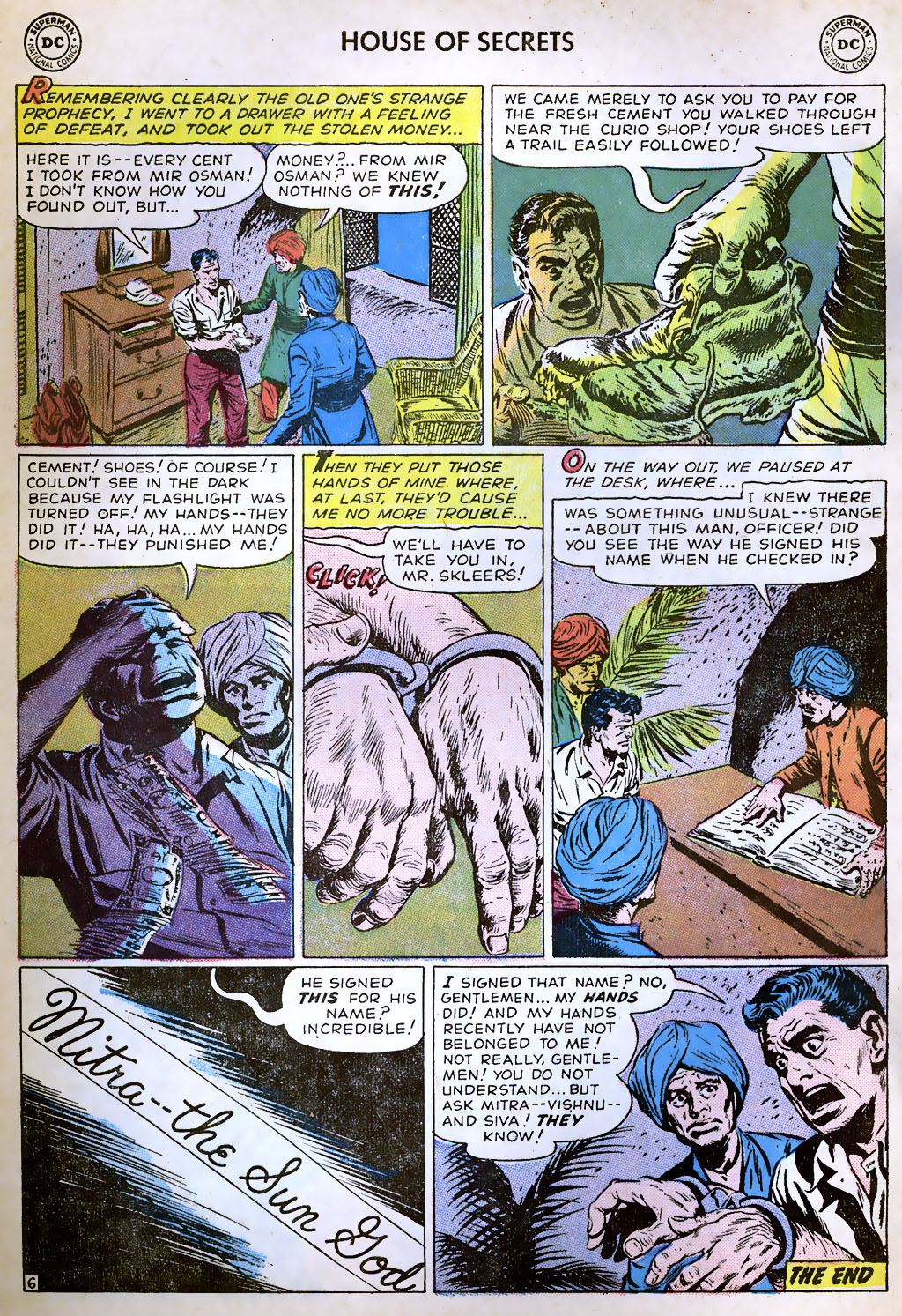 Read online House of Secrets (1956) comic -  Issue #8 - 9