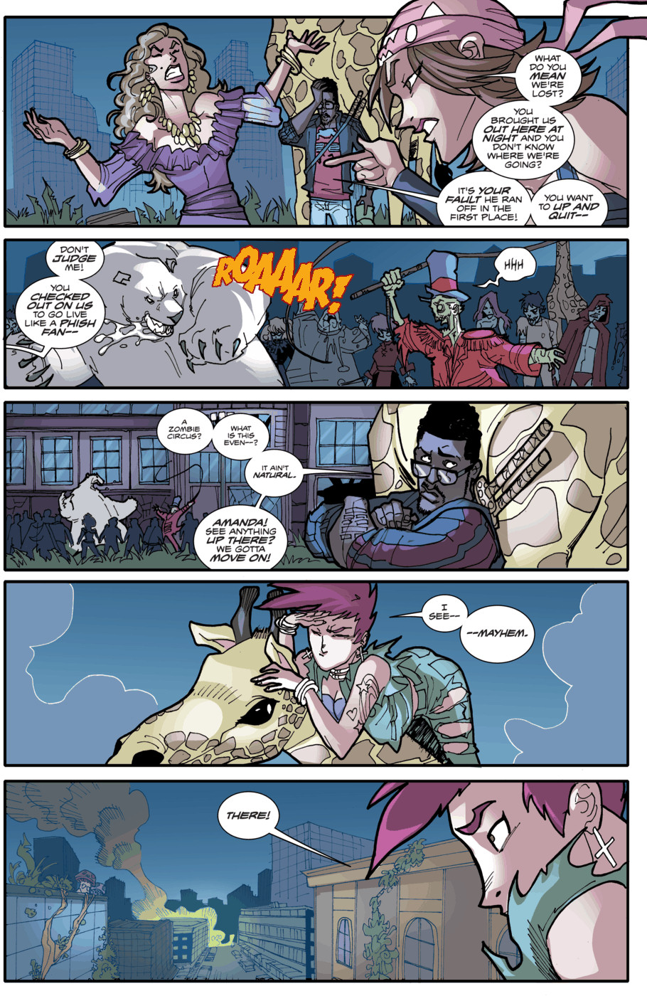 Read online Fanboys vs. Zombies comic -  Issue #6 - 13