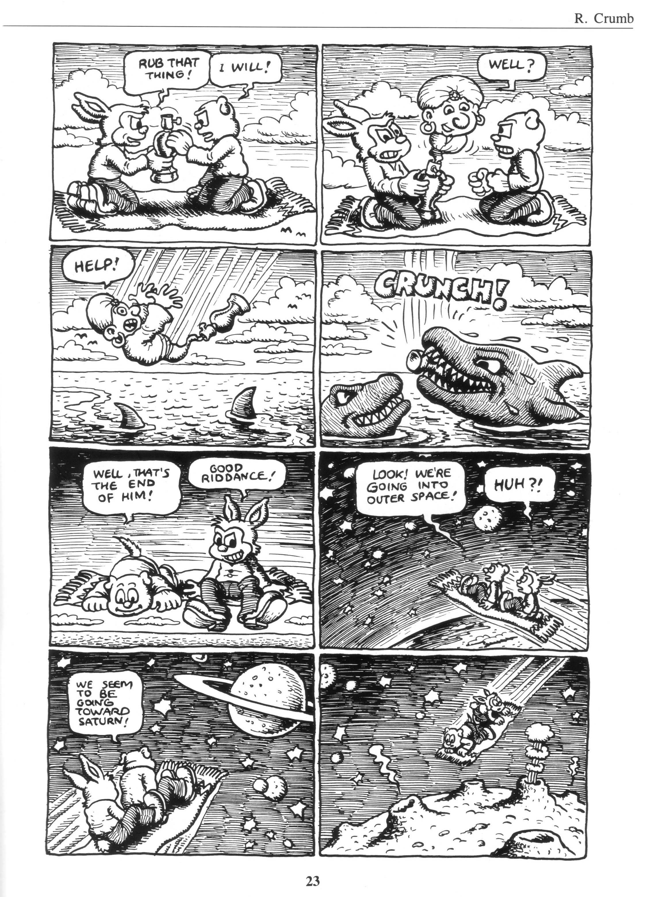 Read online The Complete Crumb Comics comic -  Issue # TPB 7 - 31