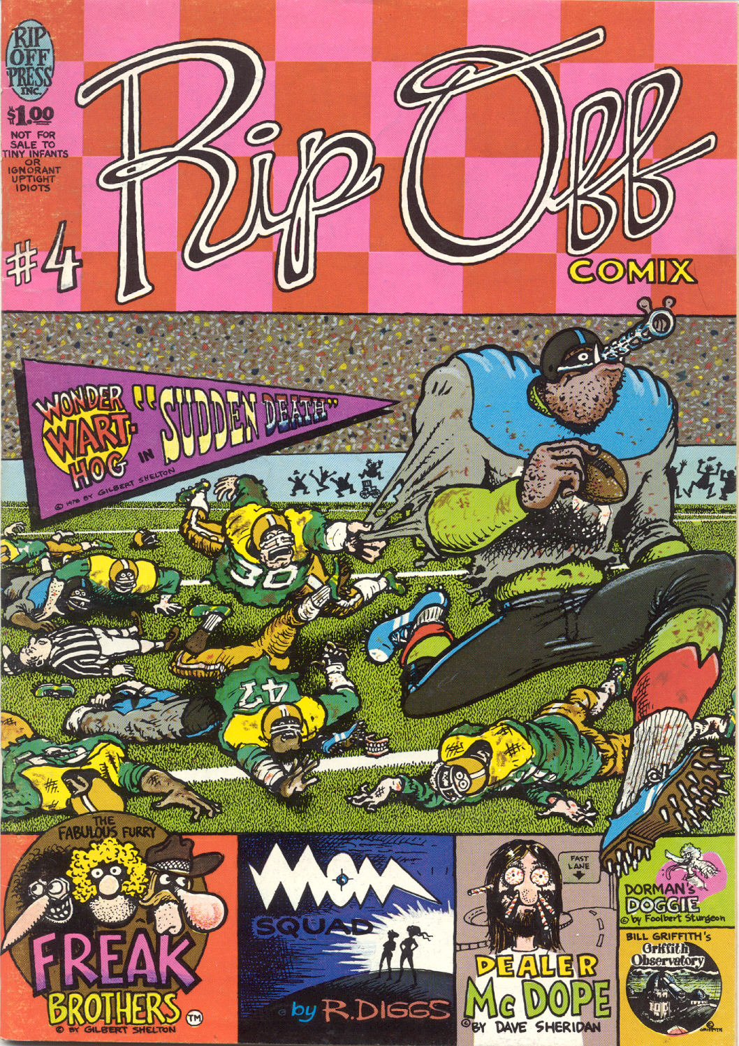 Read online Rip Off Comix comic -  Issue #4 - 1