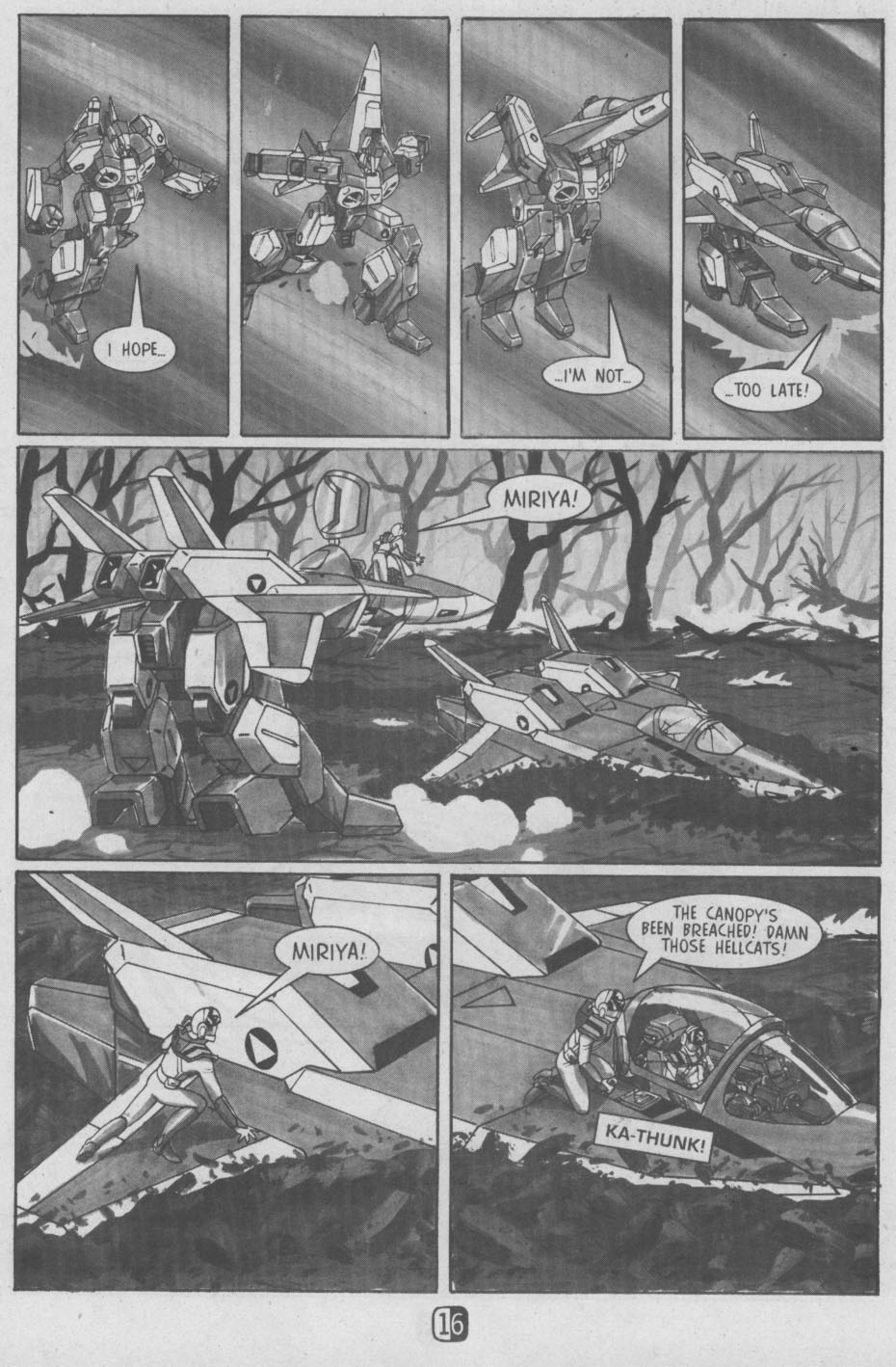 Read online Robotech II: The Sentinels comic -  Issue #15 - 18