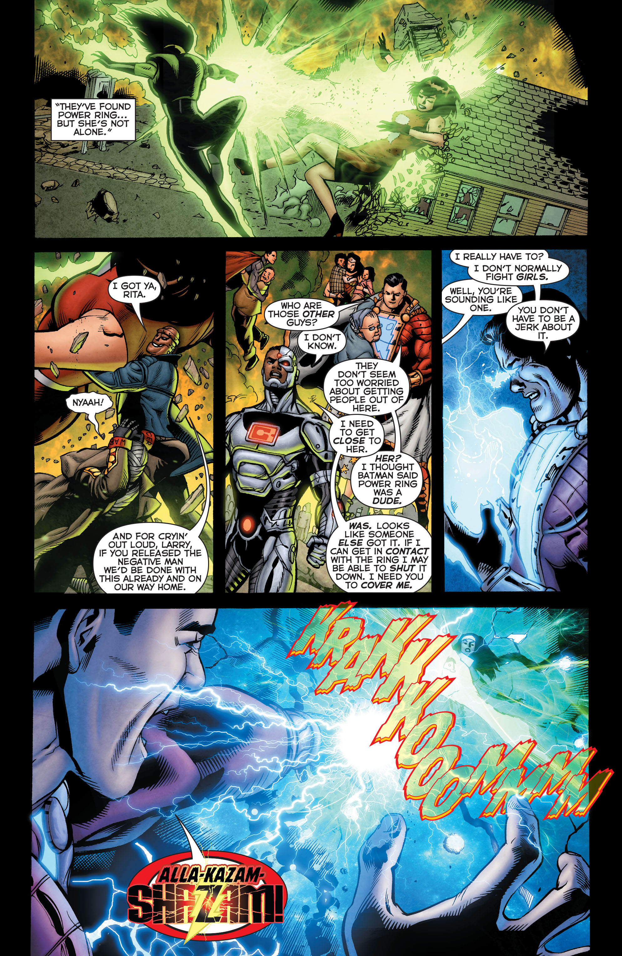 Read online Justice League (2011) comic -  Issue #32 - 17