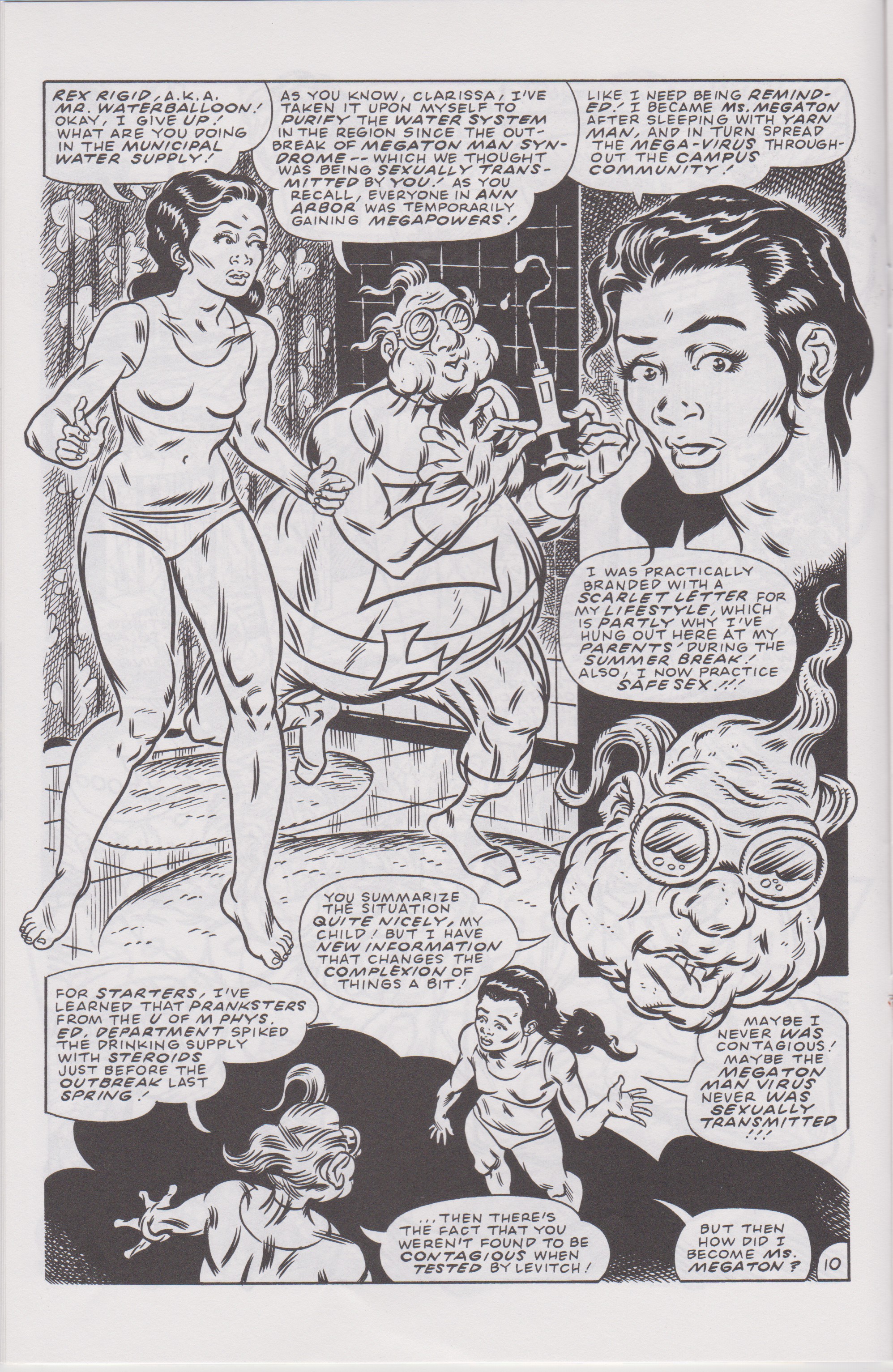 Read online Don Simpson's Bizarre Heroes comic -  Issue #11 - 12