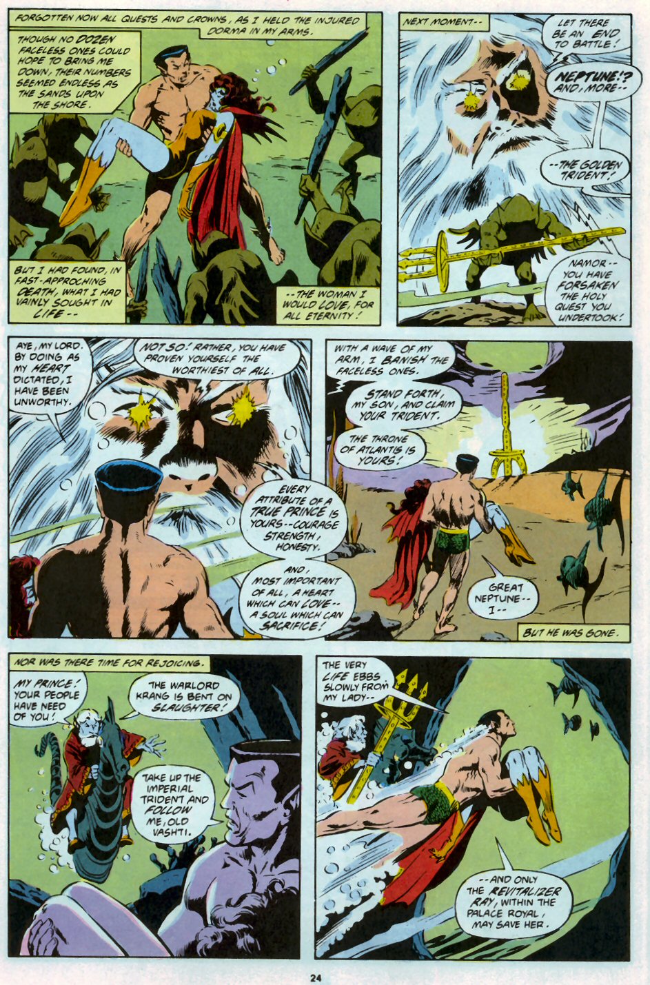 Read online Saga of the Sub-Mariner comic -  Issue #9 - 19