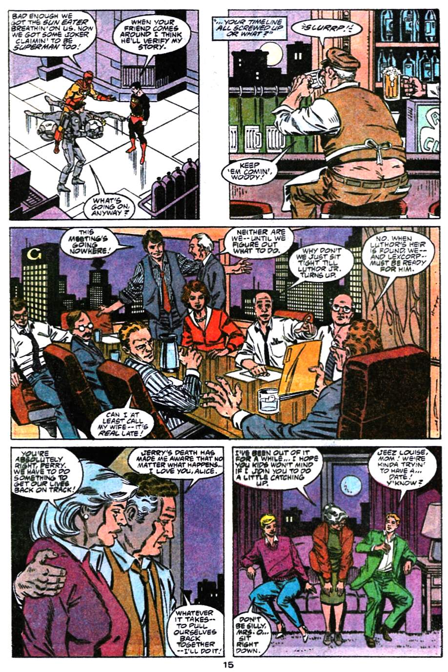 Read online Adventures of Superman (1987) comic -  Issue #477 - 16