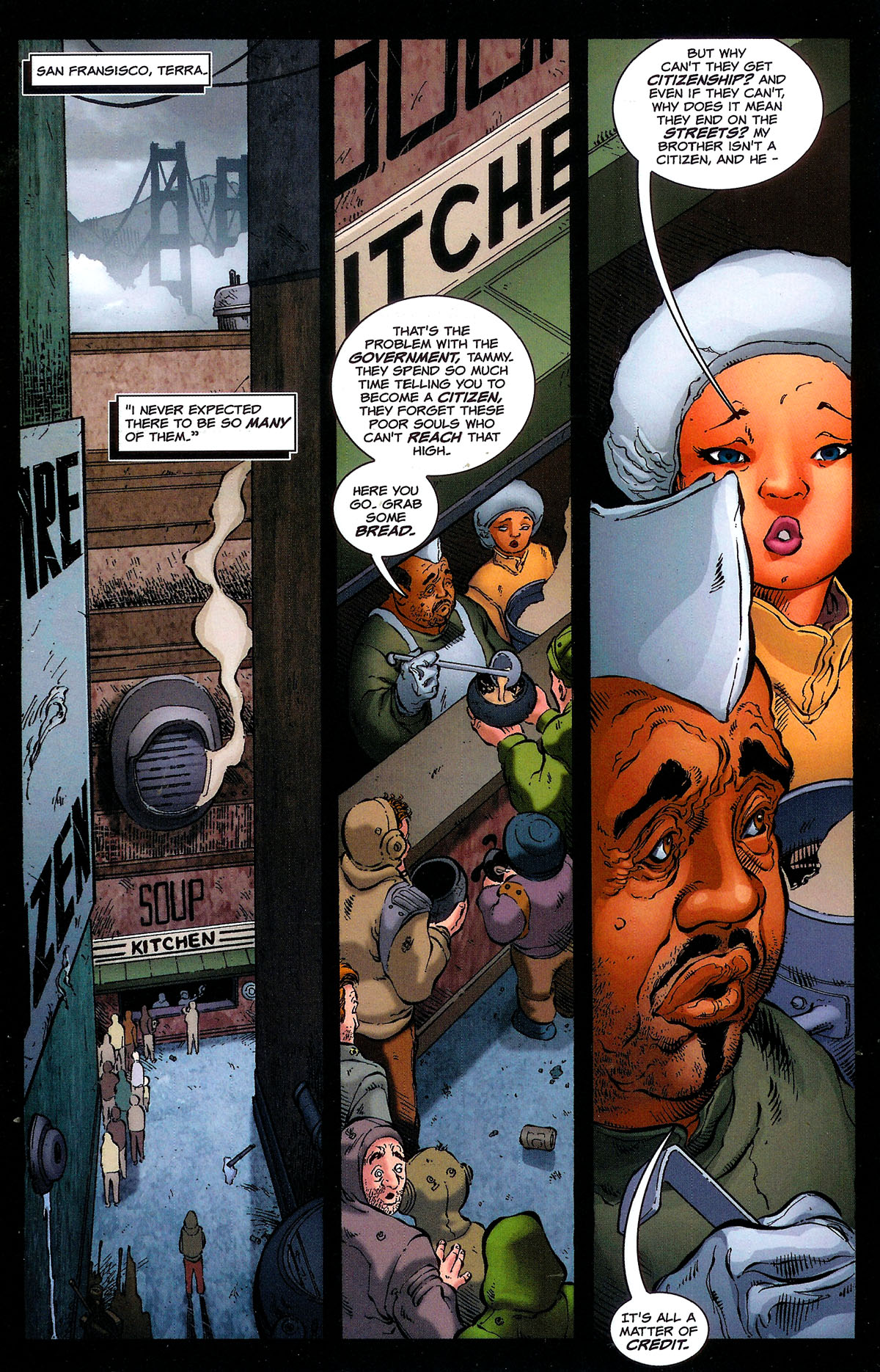 Read online Starship Troopers: Damaged Justice comic -  Issue #1 - 3