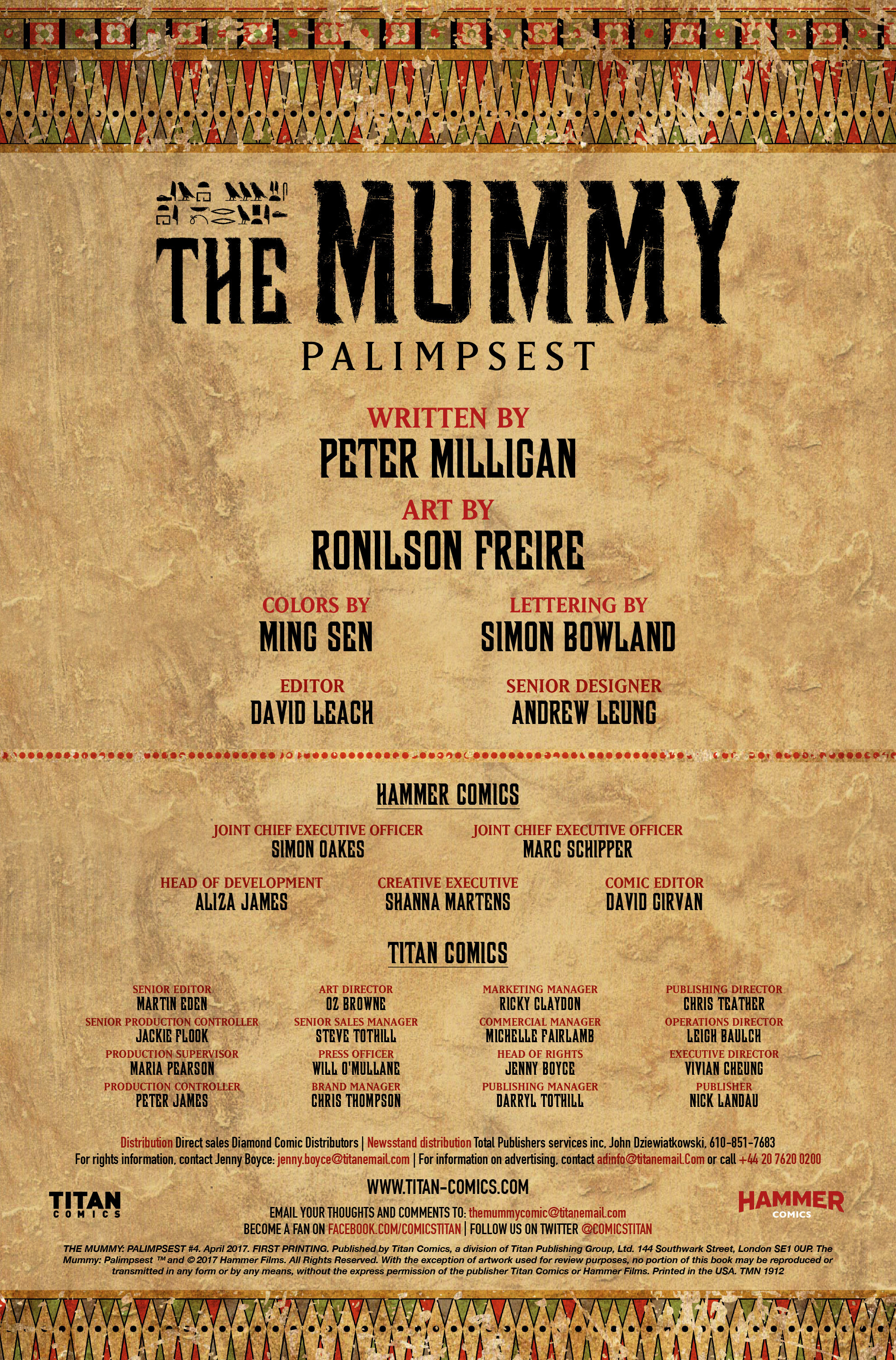 Read online The Mummy comic -  Issue #4 - 4