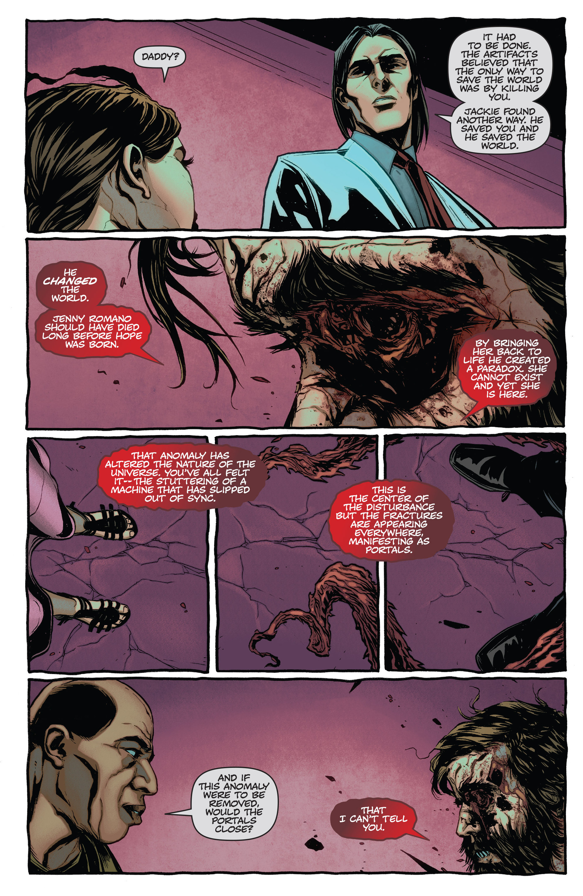 Read online The Darkness (2007) comic -  Issue #110 - 5