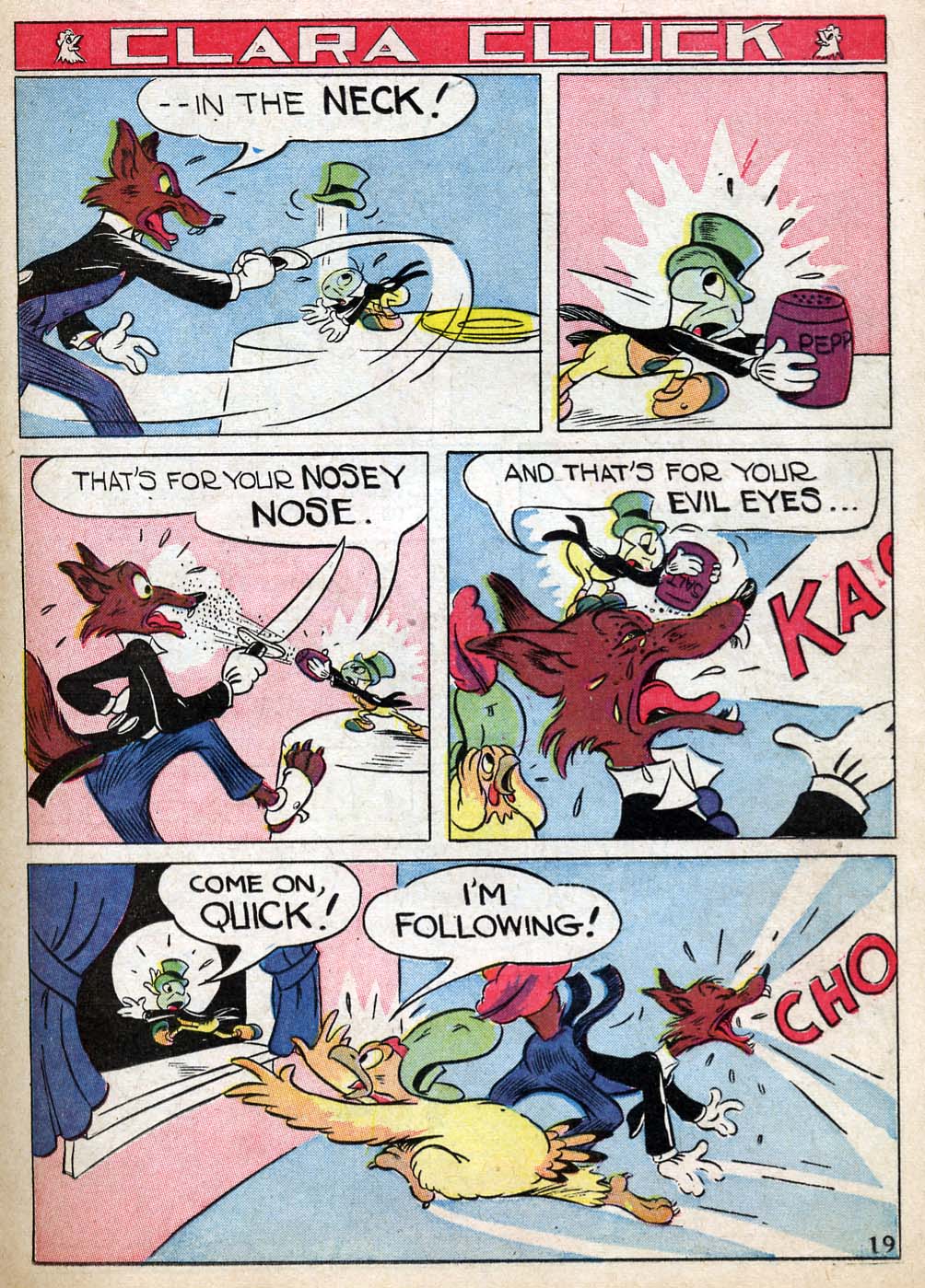 Read online Walt Disney's Comics and Stories comic -  Issue #34 - 21