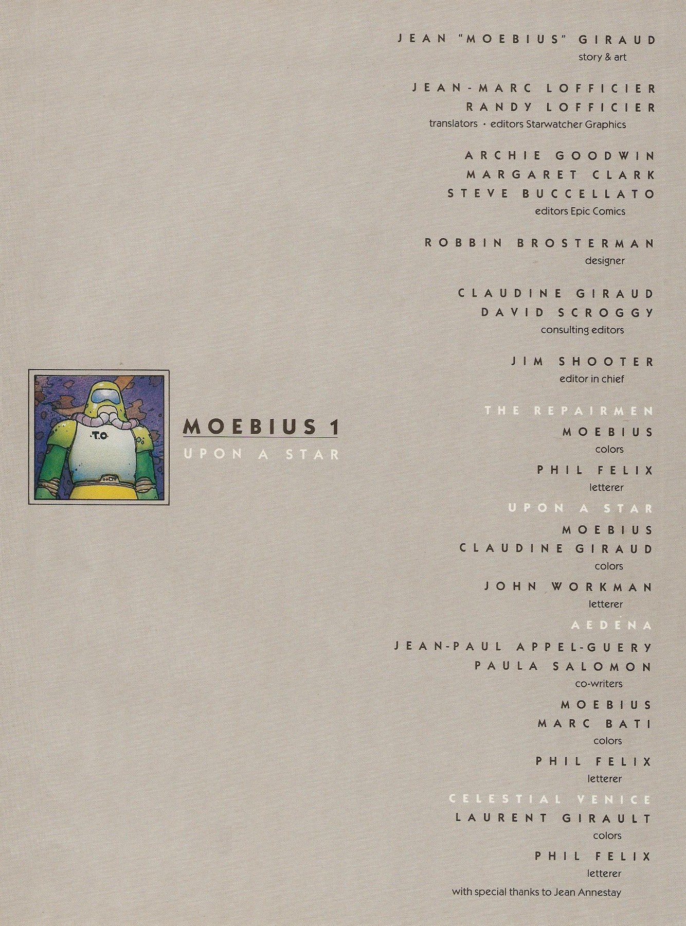 Read online Epic Graphic Novel: Moebius comic -  Issue # TPB 1 - 3