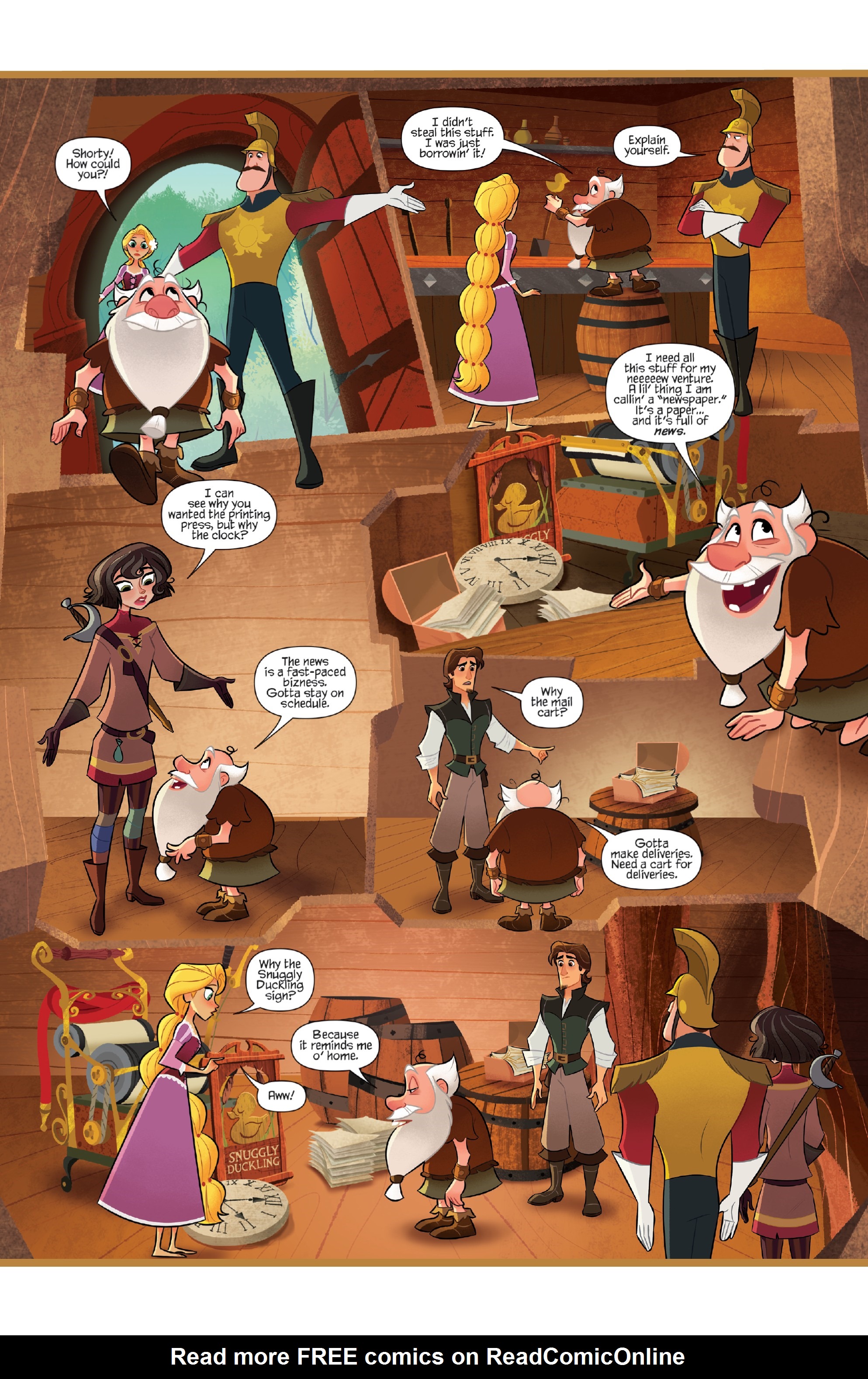 Read online Tangled: The Series: Hair and Now comic -  Issue #1 - 19