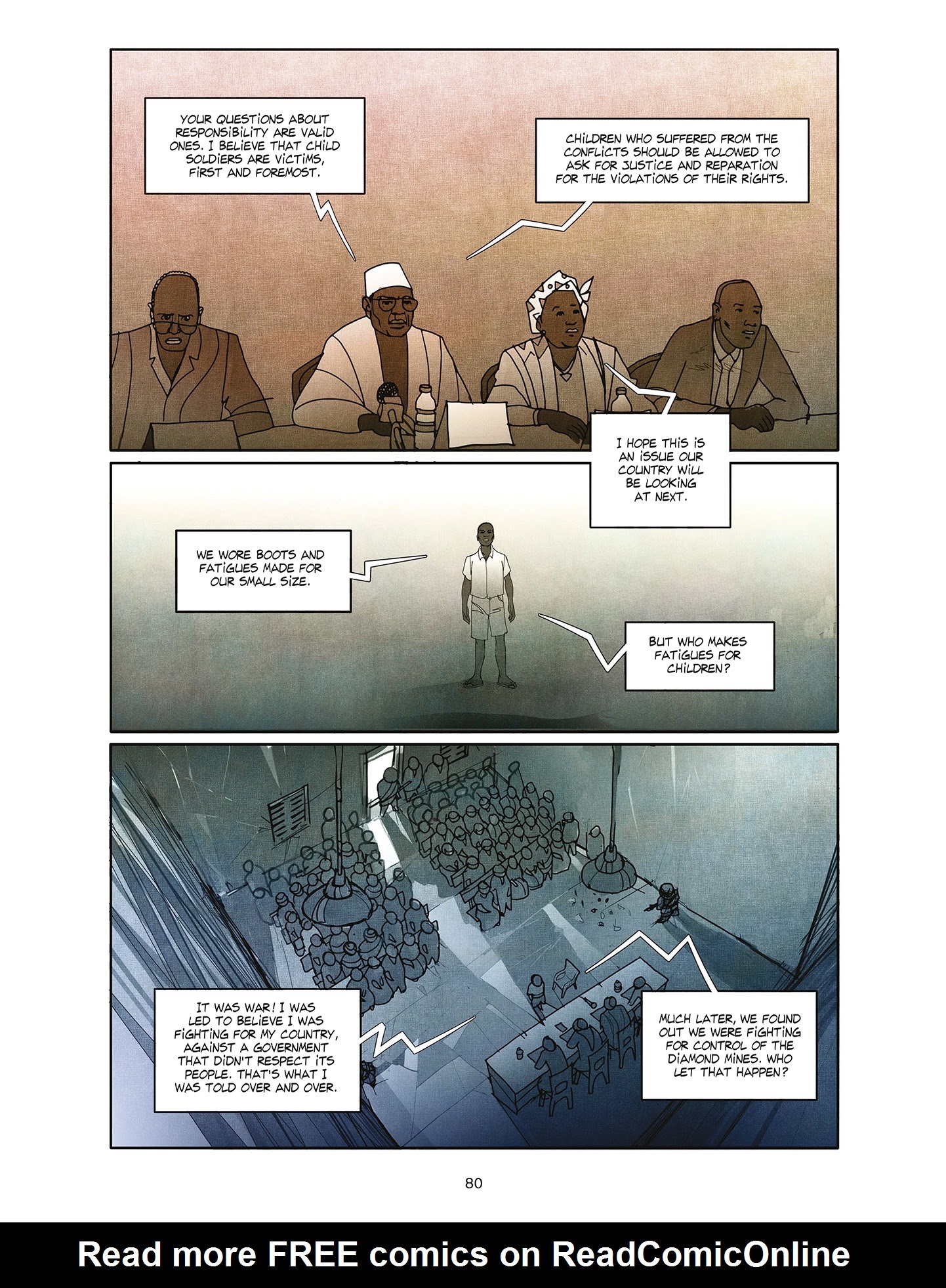 Read online Tamba, Child Soldier comic -  Issue # TPB - 81