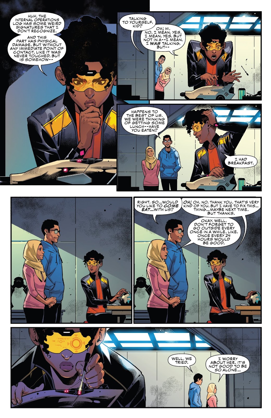 Ironheart issue 1 - Page 8