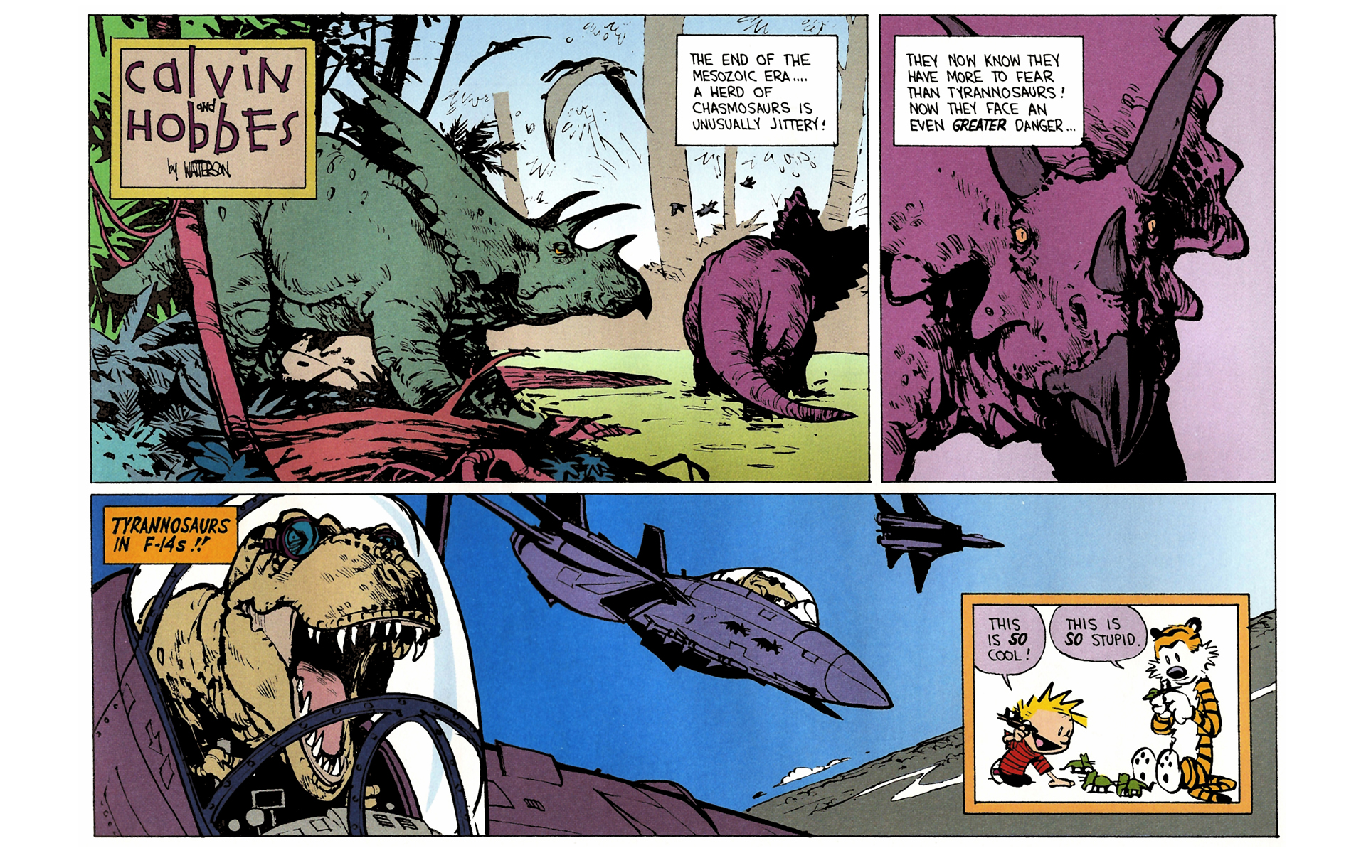 Read online Calvin and Hobbes comic -  Issue #10 - 126