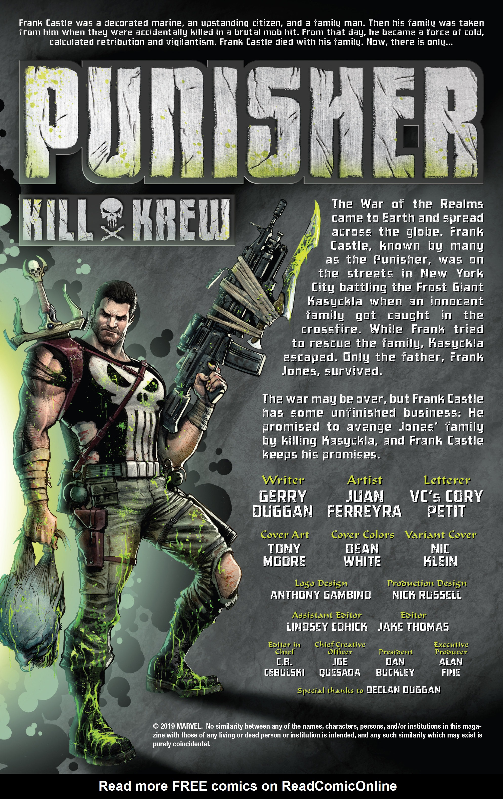 Read online Punisher Kill Krew comic -  Issue #1 - 2