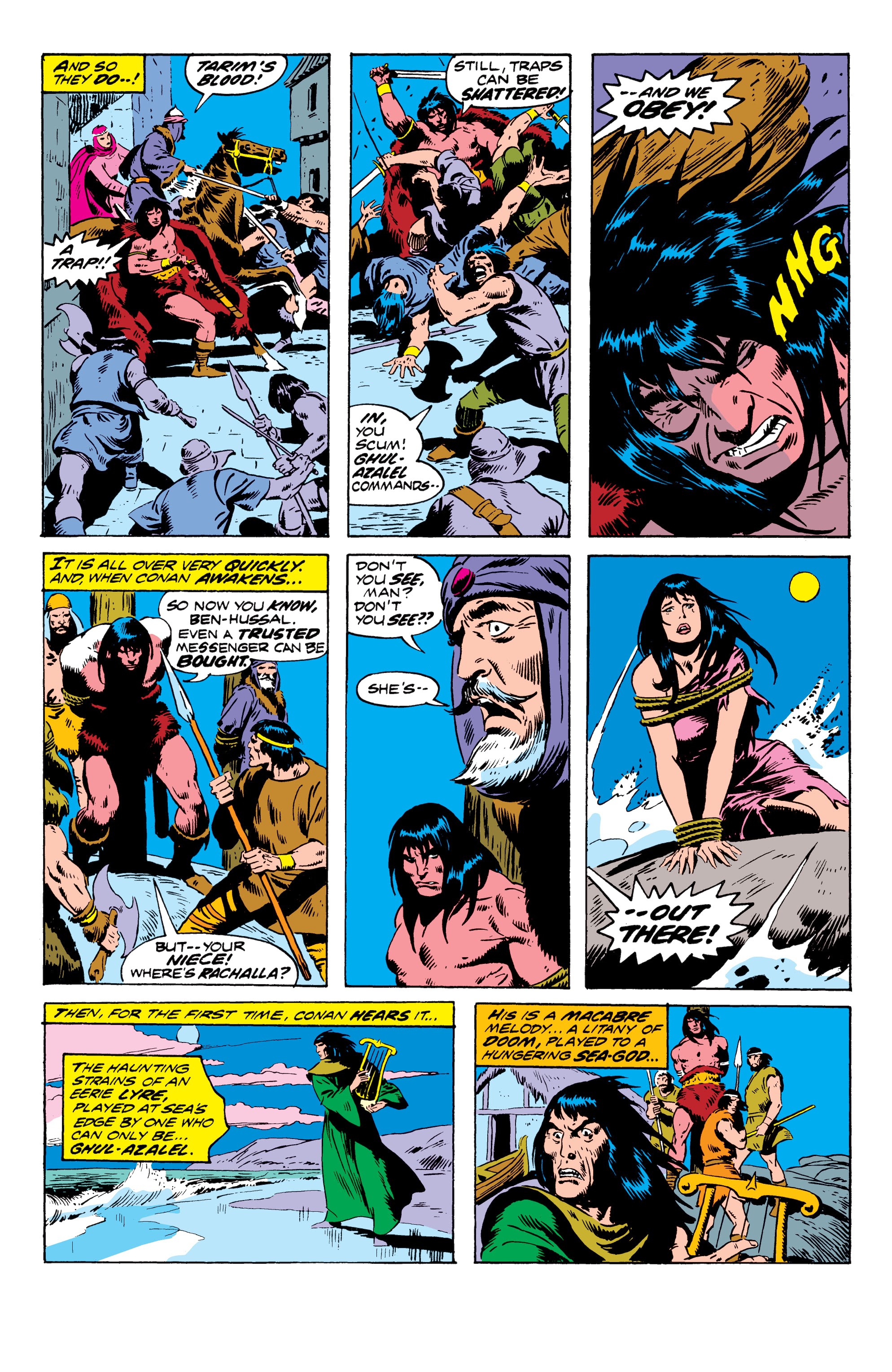 Read online Conan The Barbarian Epic Collection: The Original Marvel Years - The Curse Of The Golden Skull comic -  Issue # TPB (Part 3) - 56