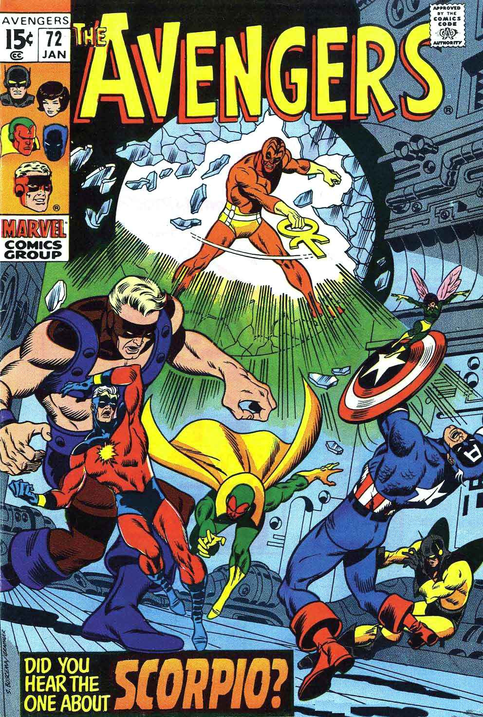 Read online The Avengers (1963) comic -  Issue #72 - 1
