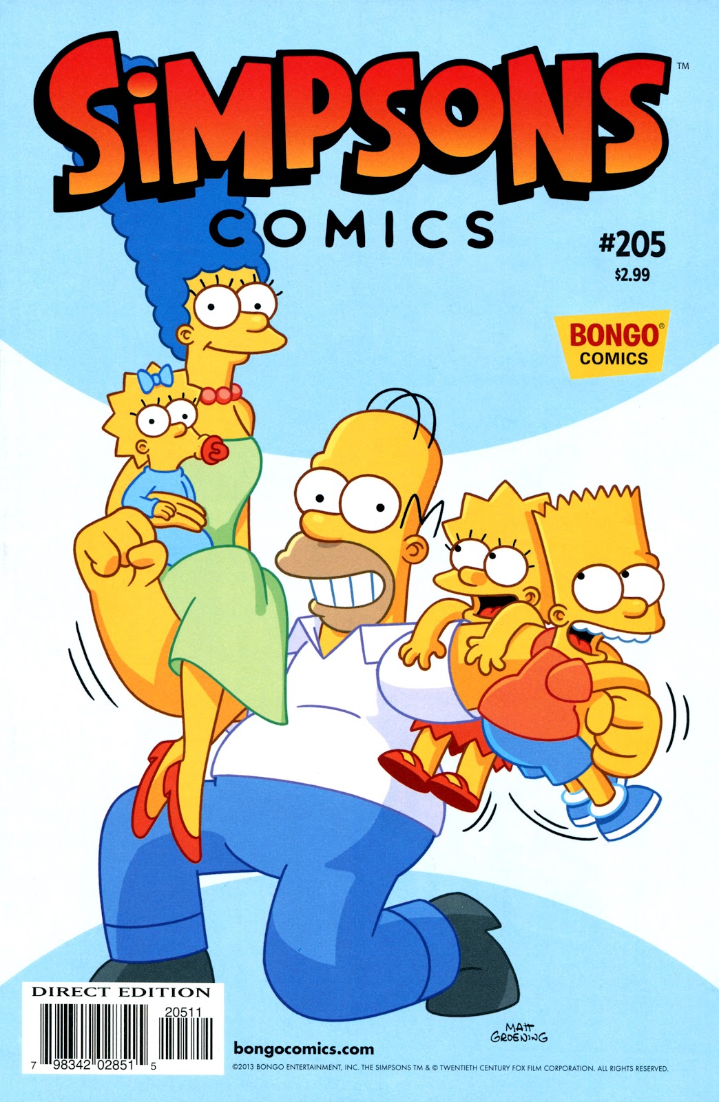 Simpsons Comics issue 205 - Page 1