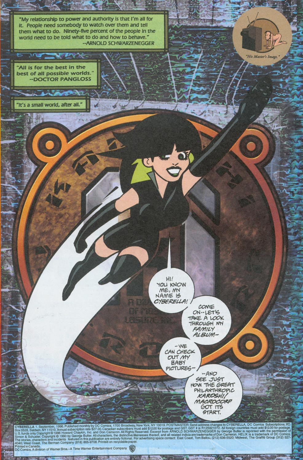 Read online Cyberella comic -  Issue #1 - 2
