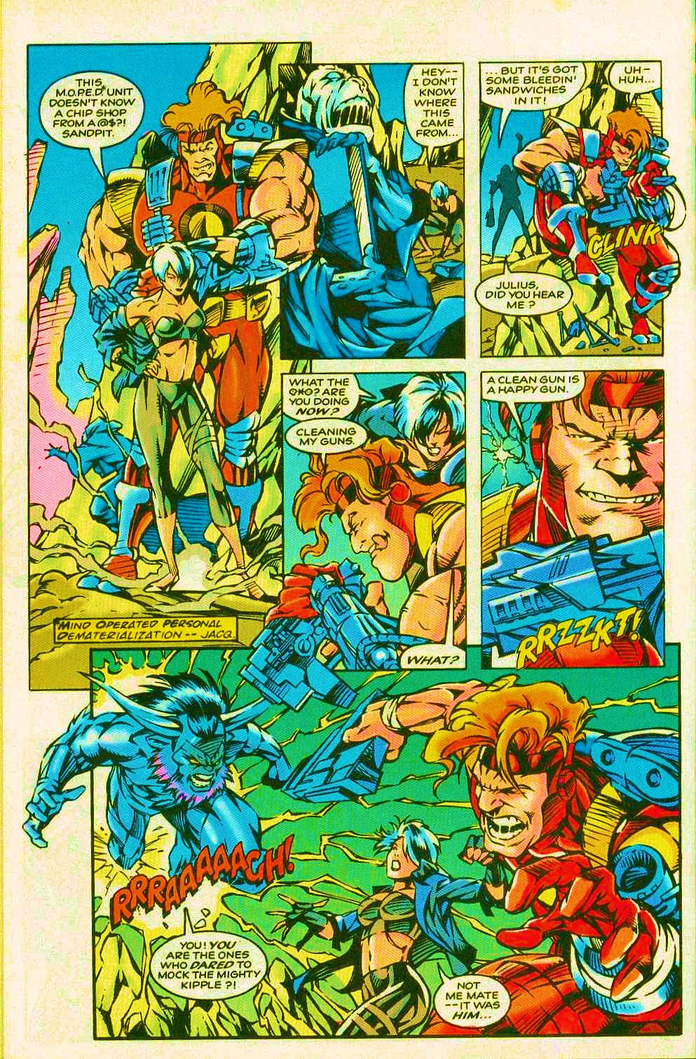 Read online Motormouth & Killpower comic -  Issue #12 - 20