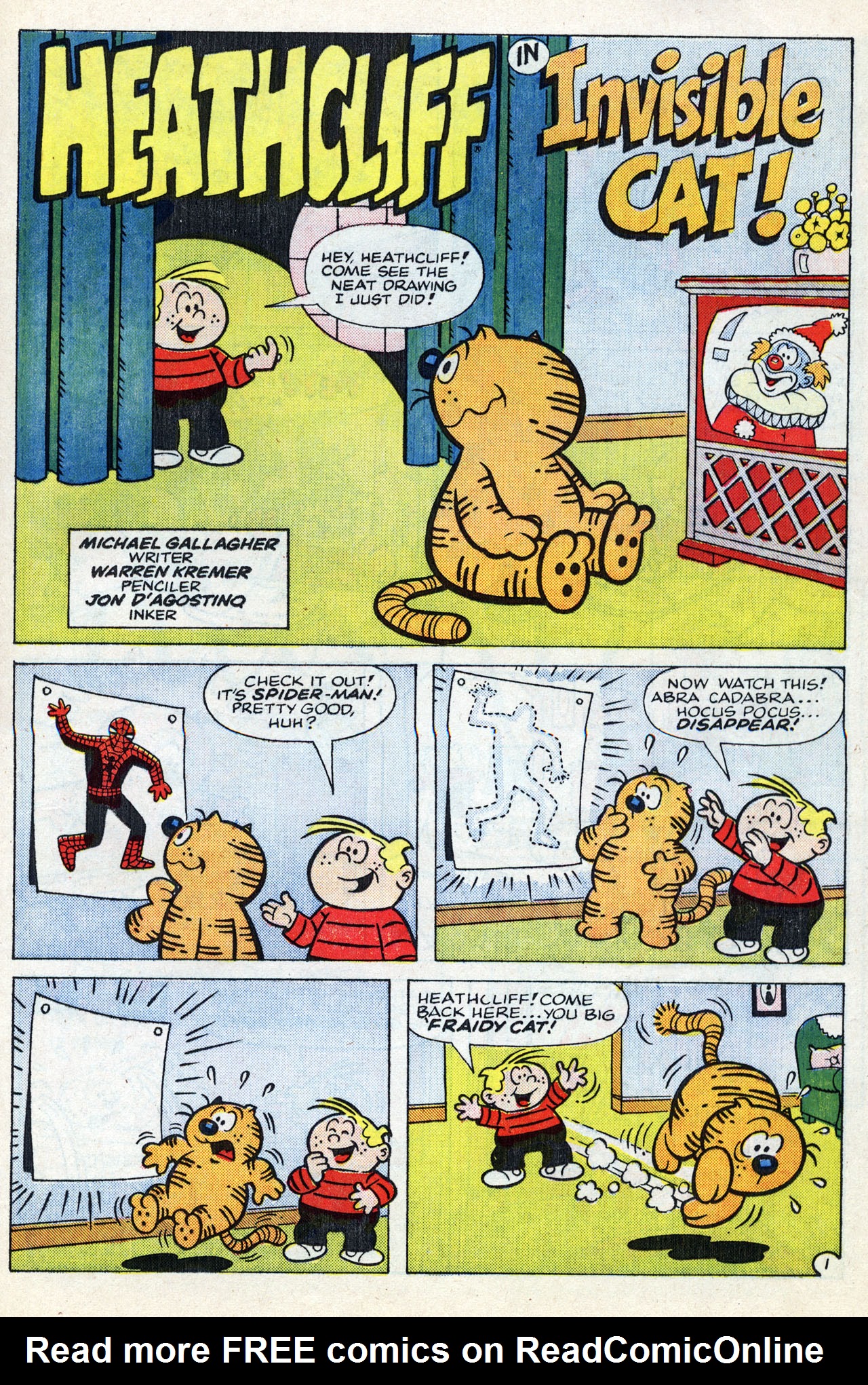 Read online Heathcliff comic -  Issue #11 - 21