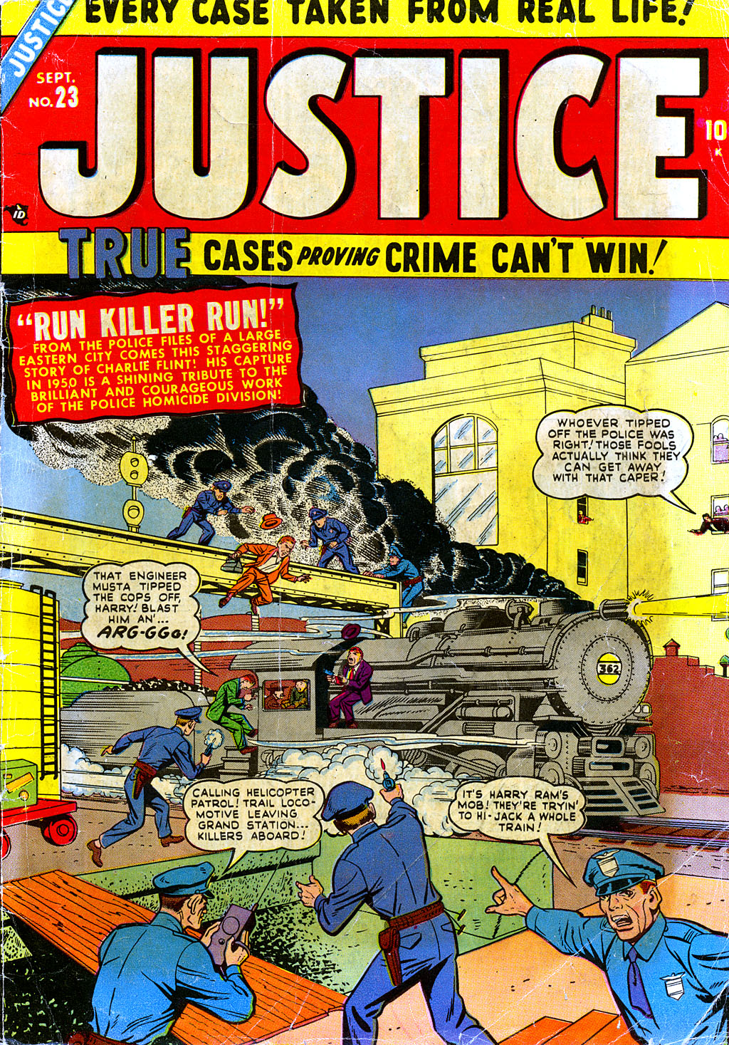 Read online Justice (1947) comic -  Issue #23 - 1