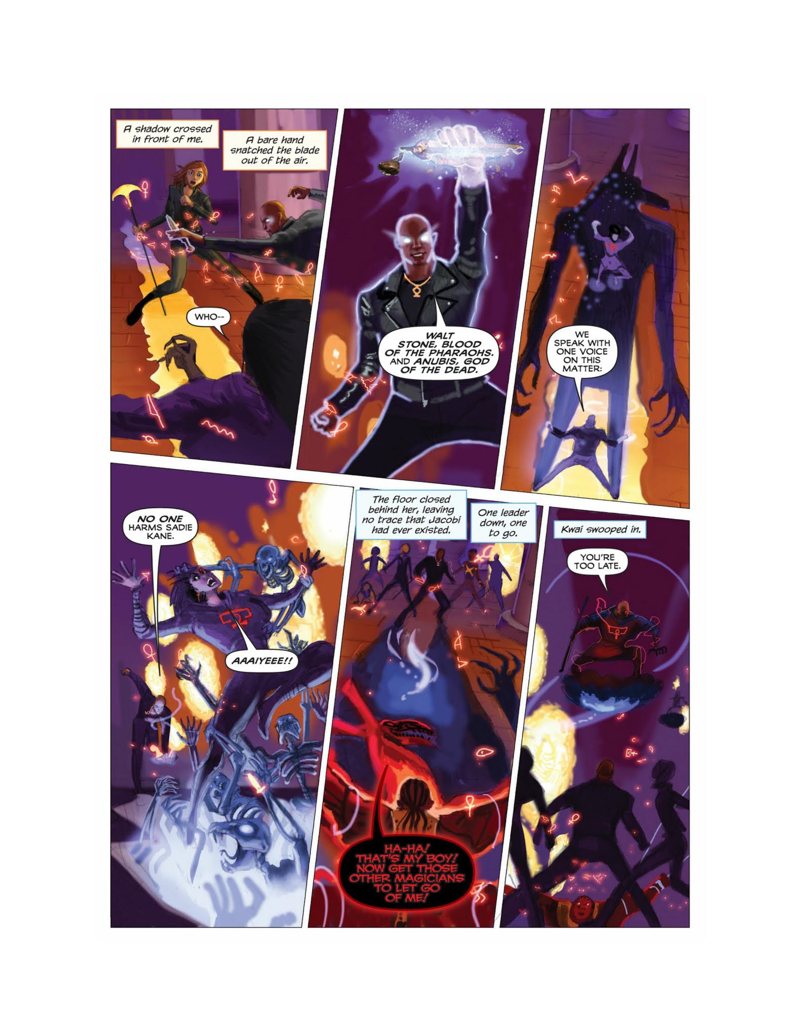 Read online The Kane Chronicles comic -  Issue # TPB 3 (Part 2) - 36